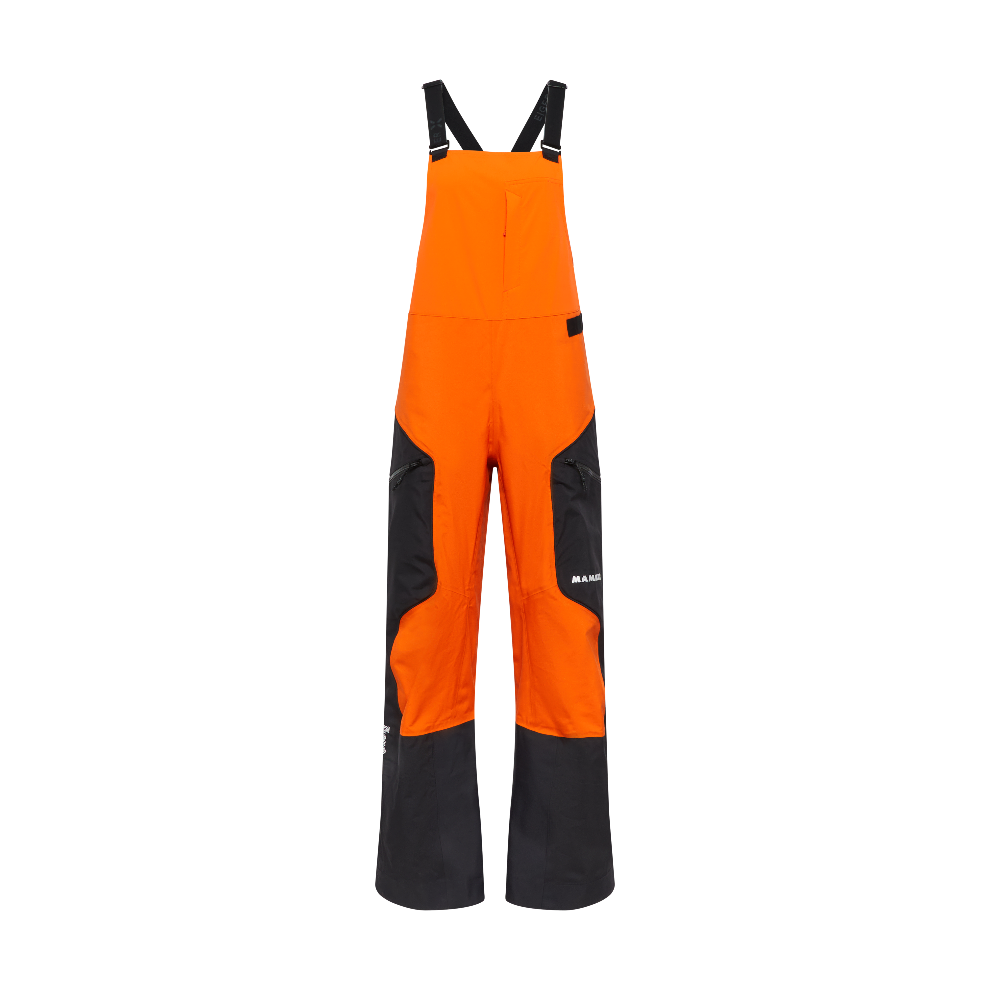 Mammut Eiger Free Pro HS Bib Pants Women, eiger orange-black - Eiger orange-black