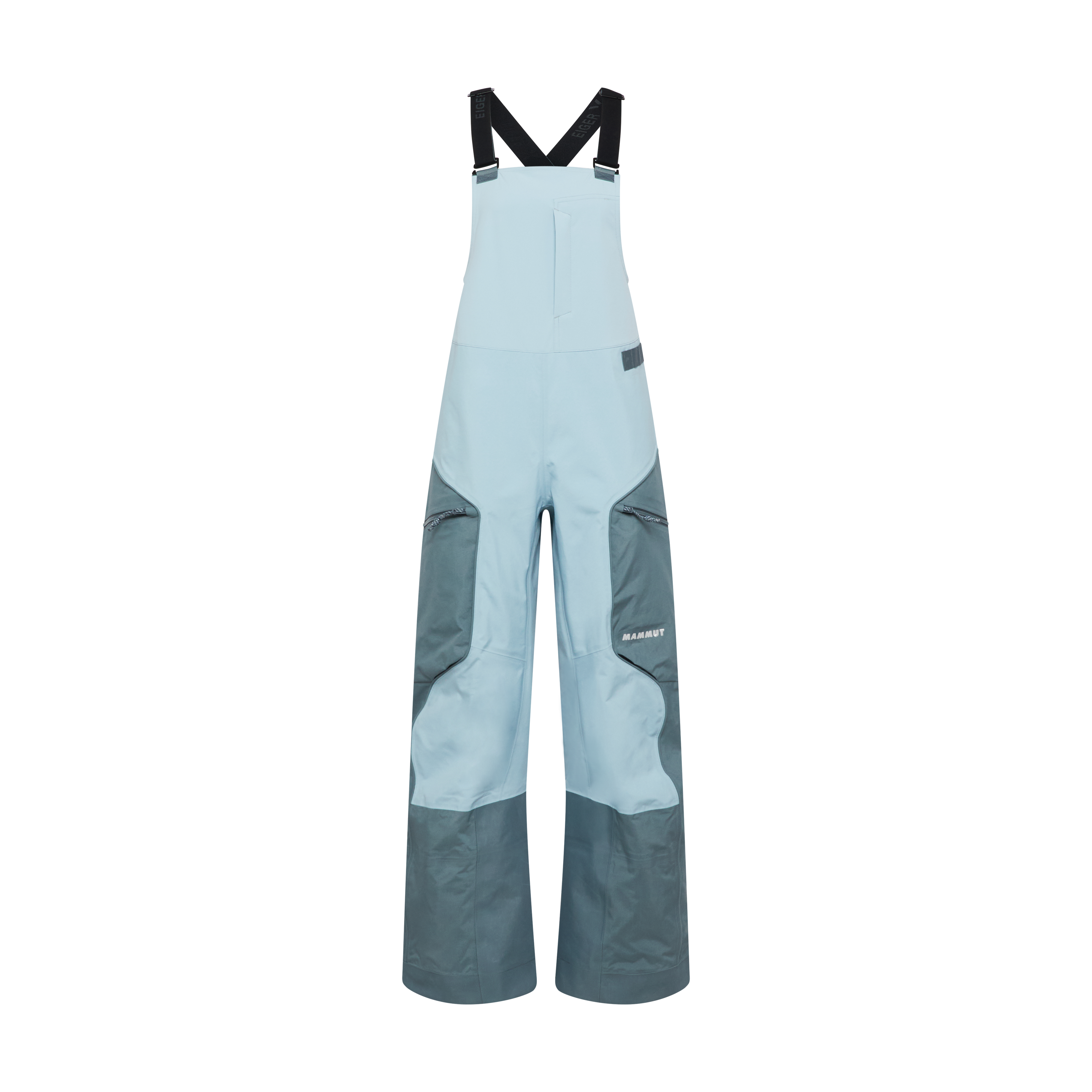 Mammut Eiger Free Pro HS Bib Pants Women, nebla-strata - Nebla-strata