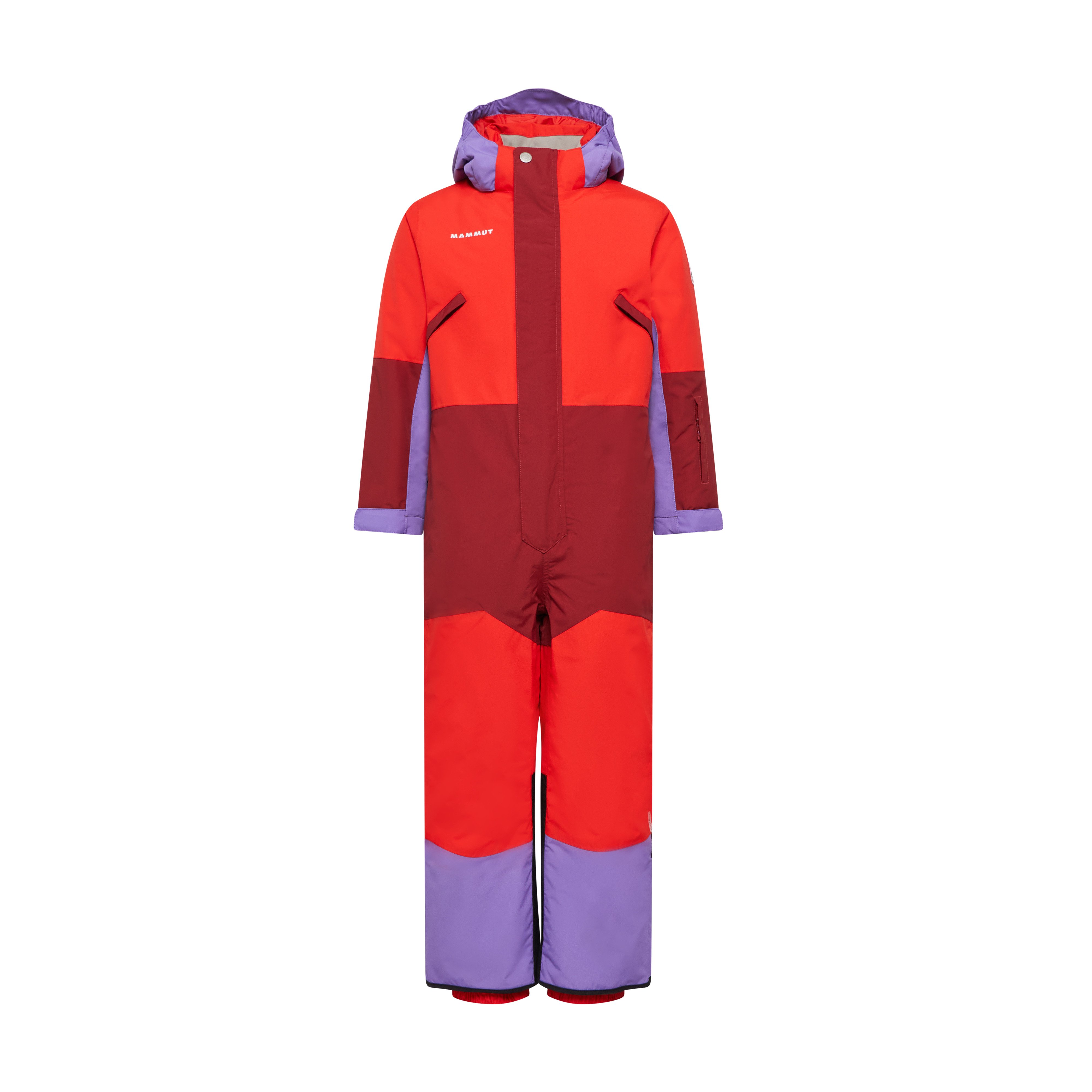 Mammut Stoney HS Thermo Onesie Kids - Dark mammut red-mammut red/Mira-glatsch/Glatsch-aur/Selva-willow - Thumbnail