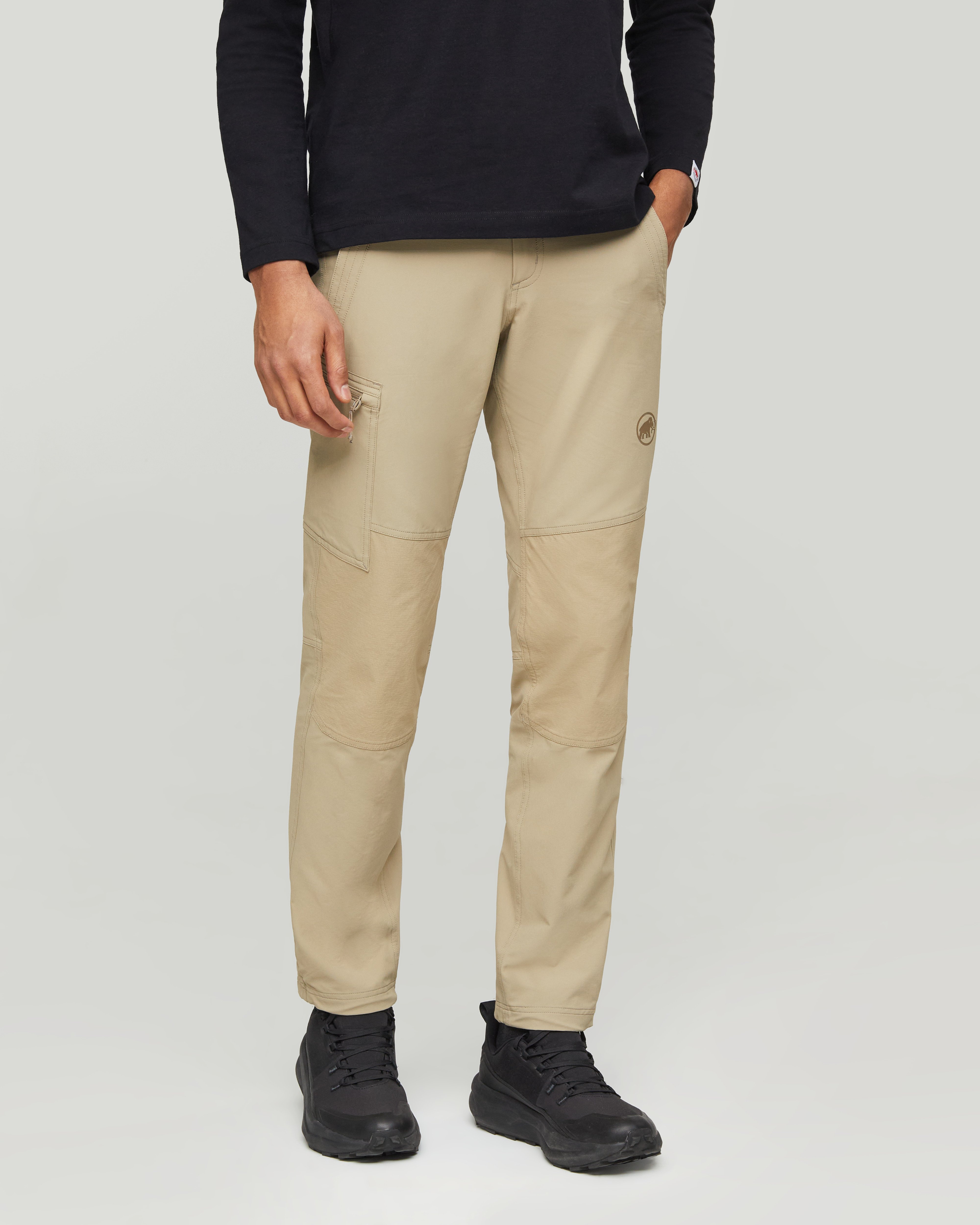 Mammut Runbold Guide SO Pants Men, sablun - Sablun - Model front view