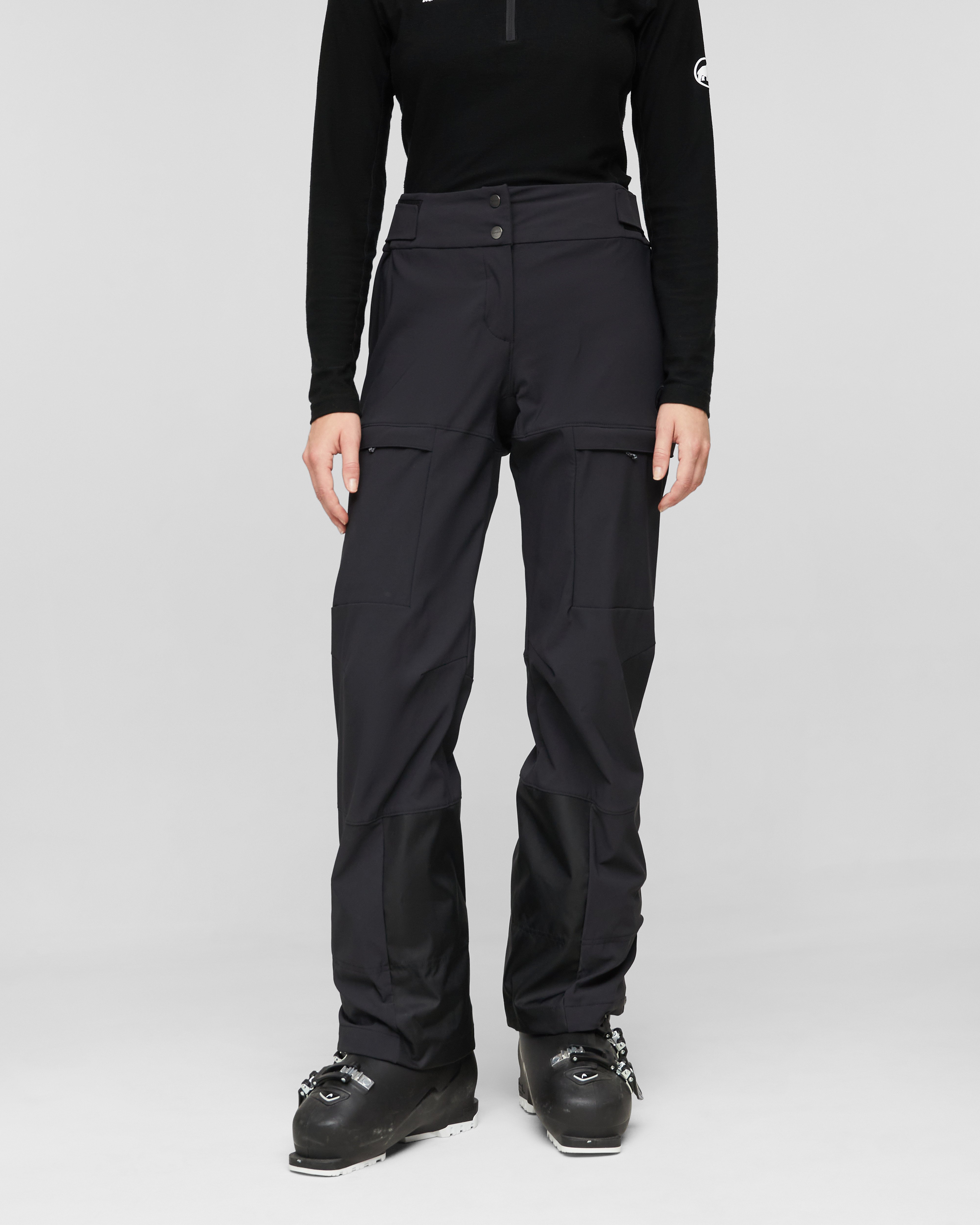 Mammut Skintrack SO Pants Women, black - Black - Model front view
