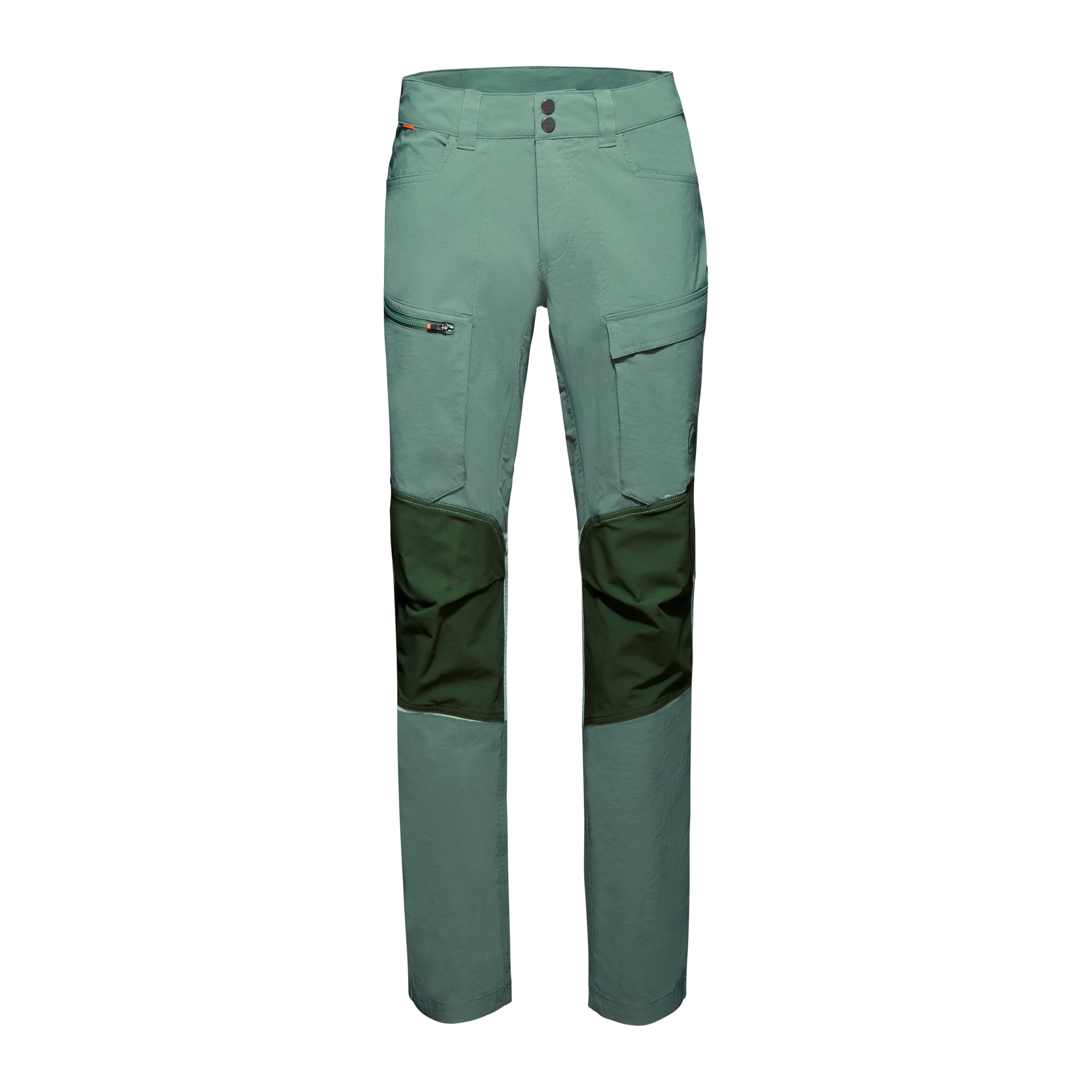 Zinal Hybrid Pants Men - dark jade-woods, US 28, normal thumbnail