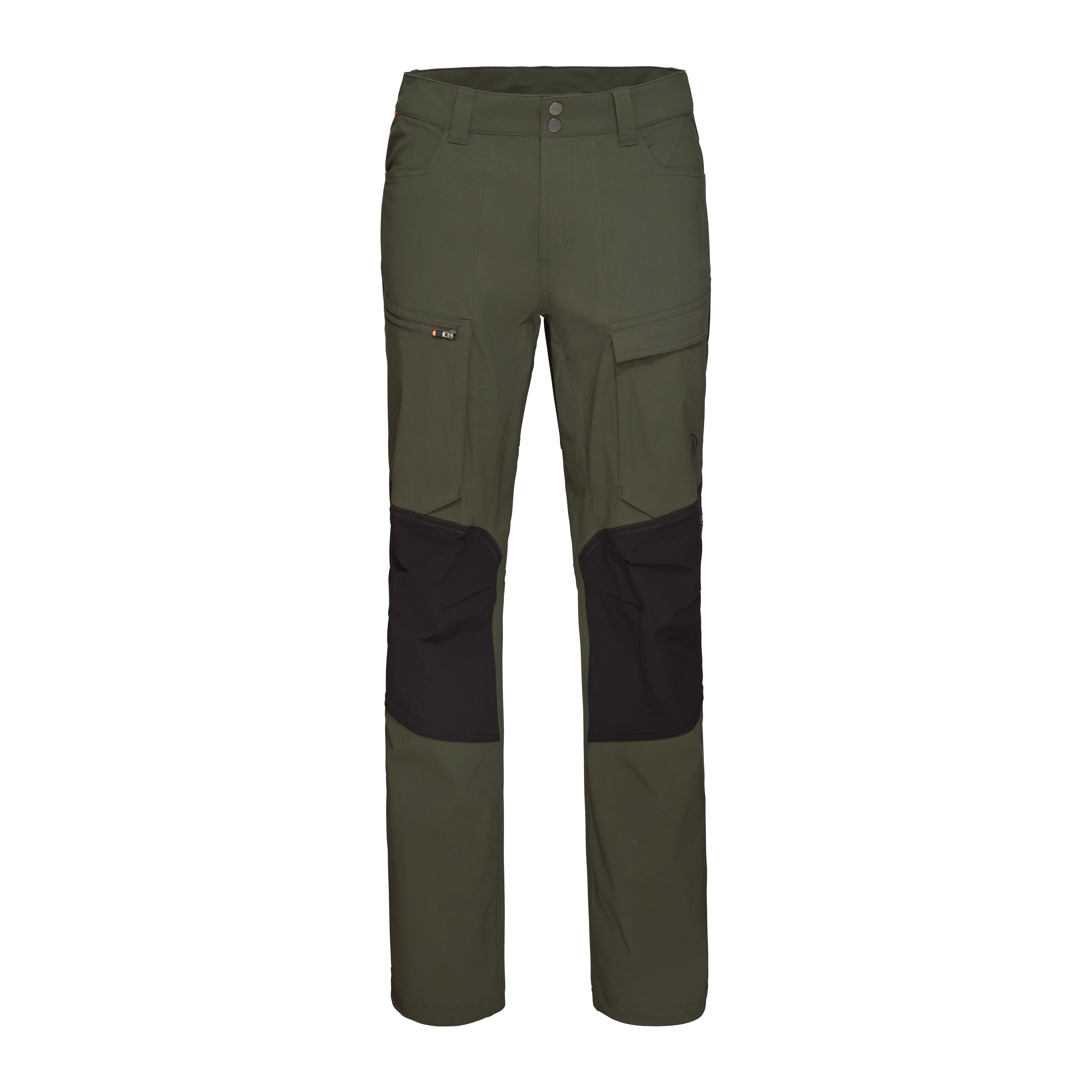 Zinal Hybrid Pants Men - dark marsh-black, EU 44, short thumbnail