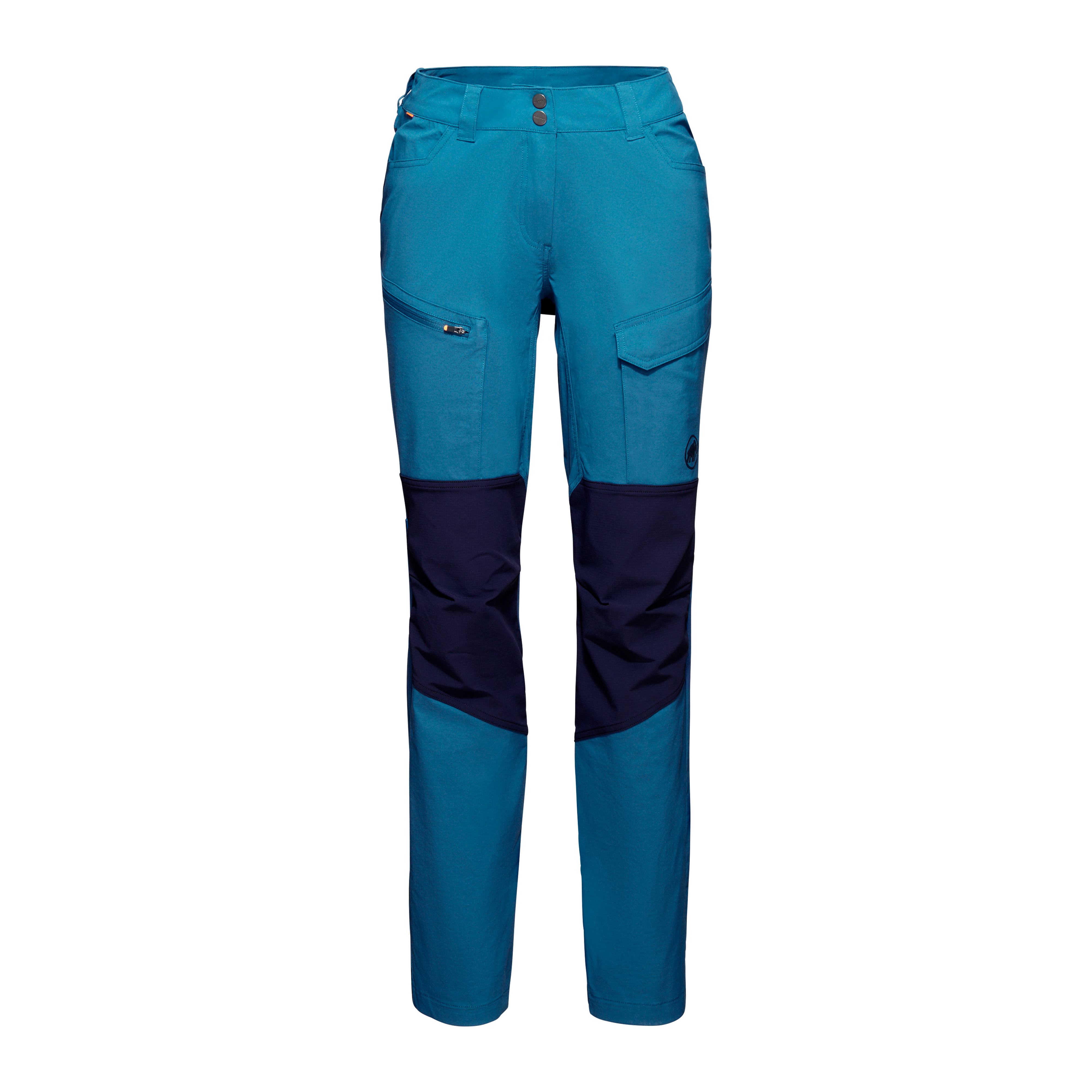 Zinal Hybrid Pants Women, deep ice-marine thumbnail