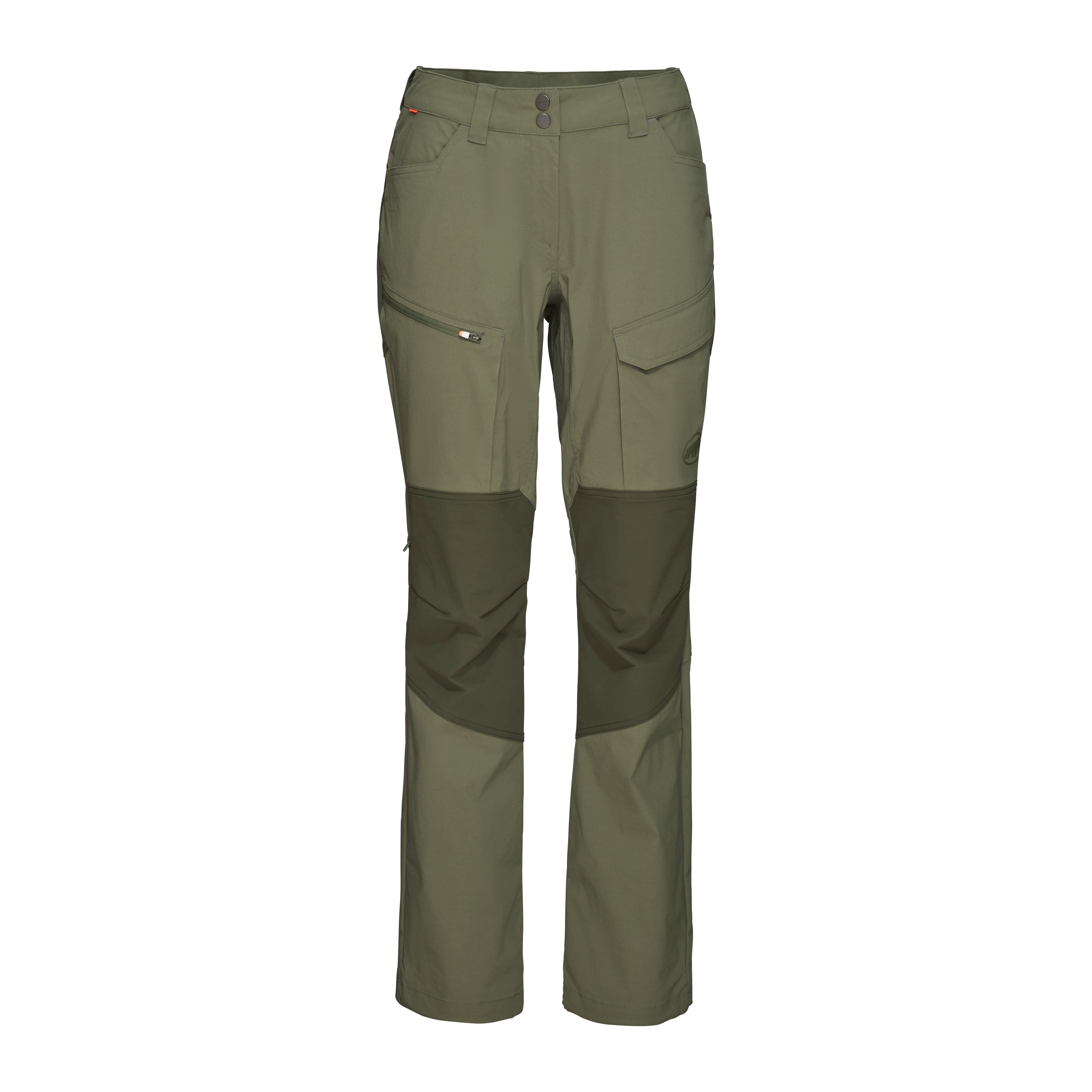 Mammut Zinal Hybrid Pants Women - Black/Marsh-dark marsh - Thumbnail