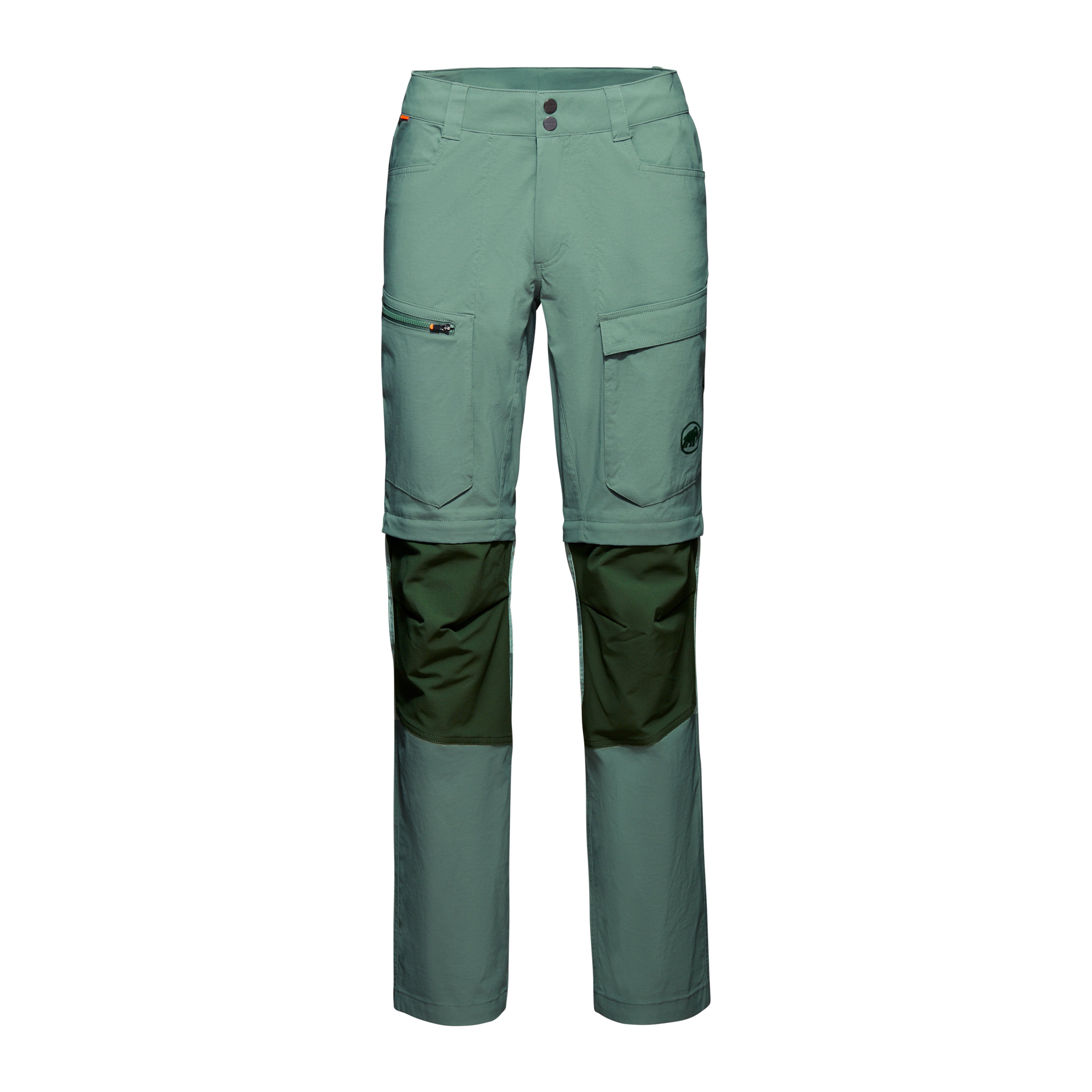 Zinal Hybrid Zip Off Pants Men - dark jade-woods, EU 44, normal thumbnail