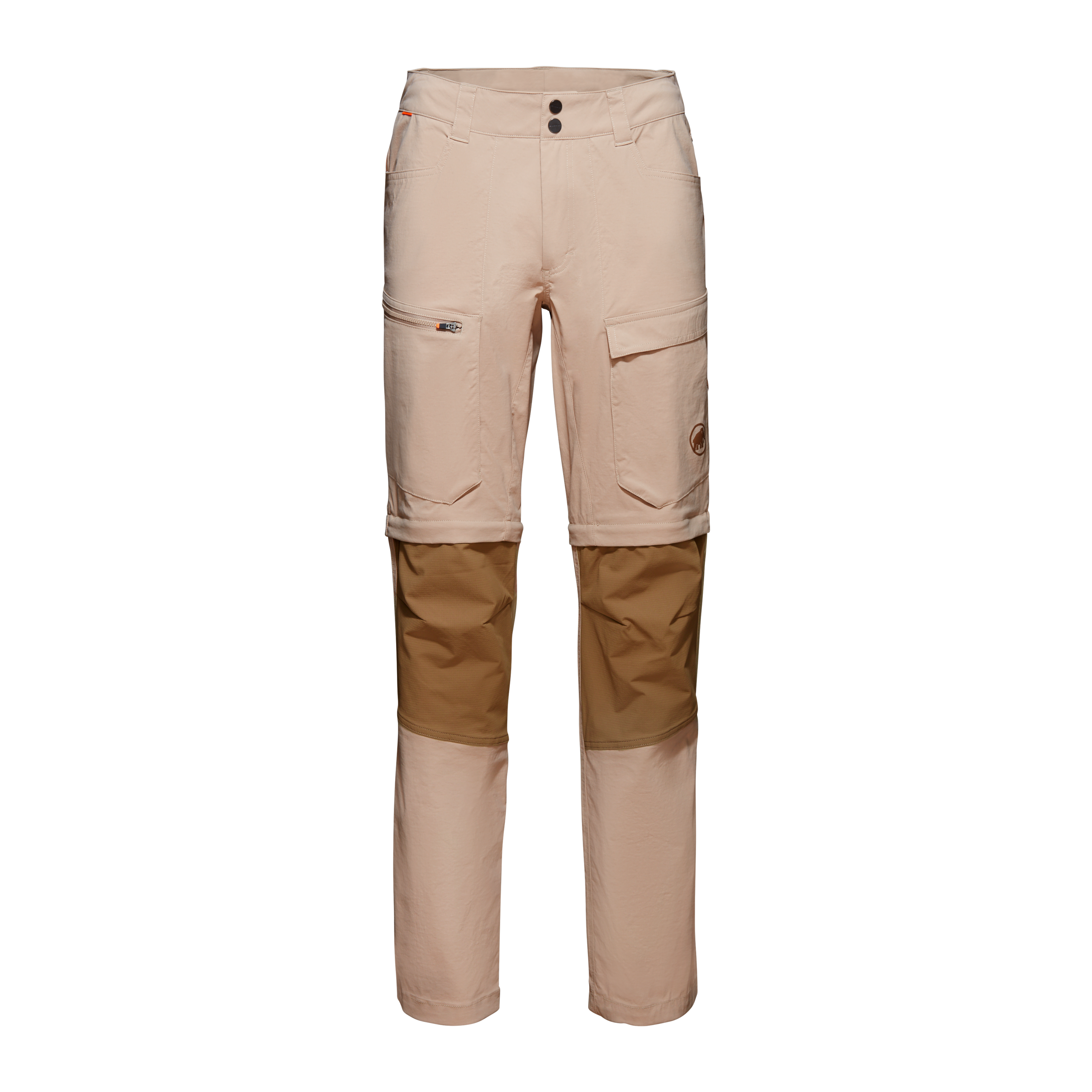 Zinal Hybrid Zip Off Pants Men - savannah-dark sand, EU 44, normal thumbnail