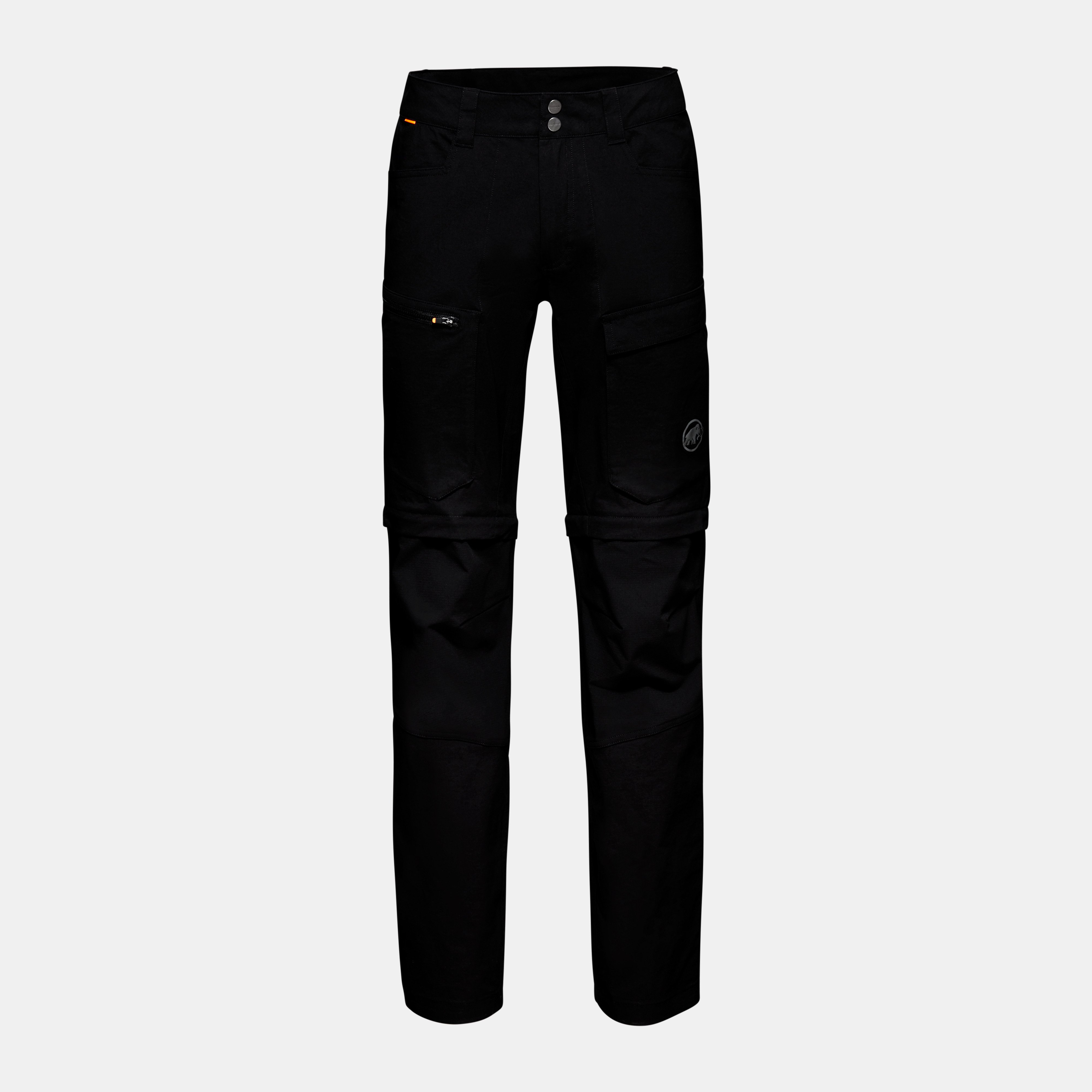 Mammut Zinal Hybrid Zip Off Pants Men, black - Black