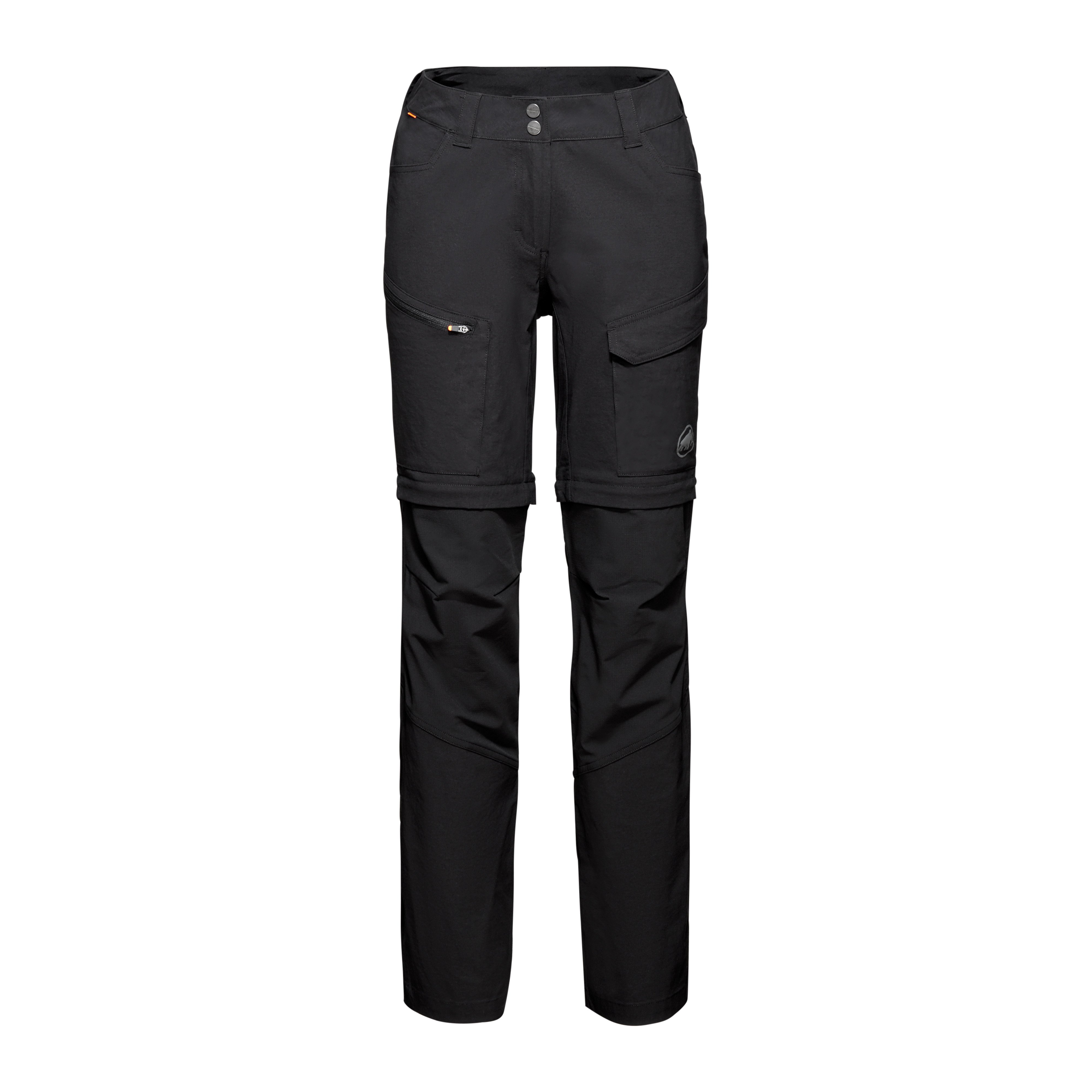 Zinal Hybrid Zip Off Pants Women - black, EU 32, normal thumbnail