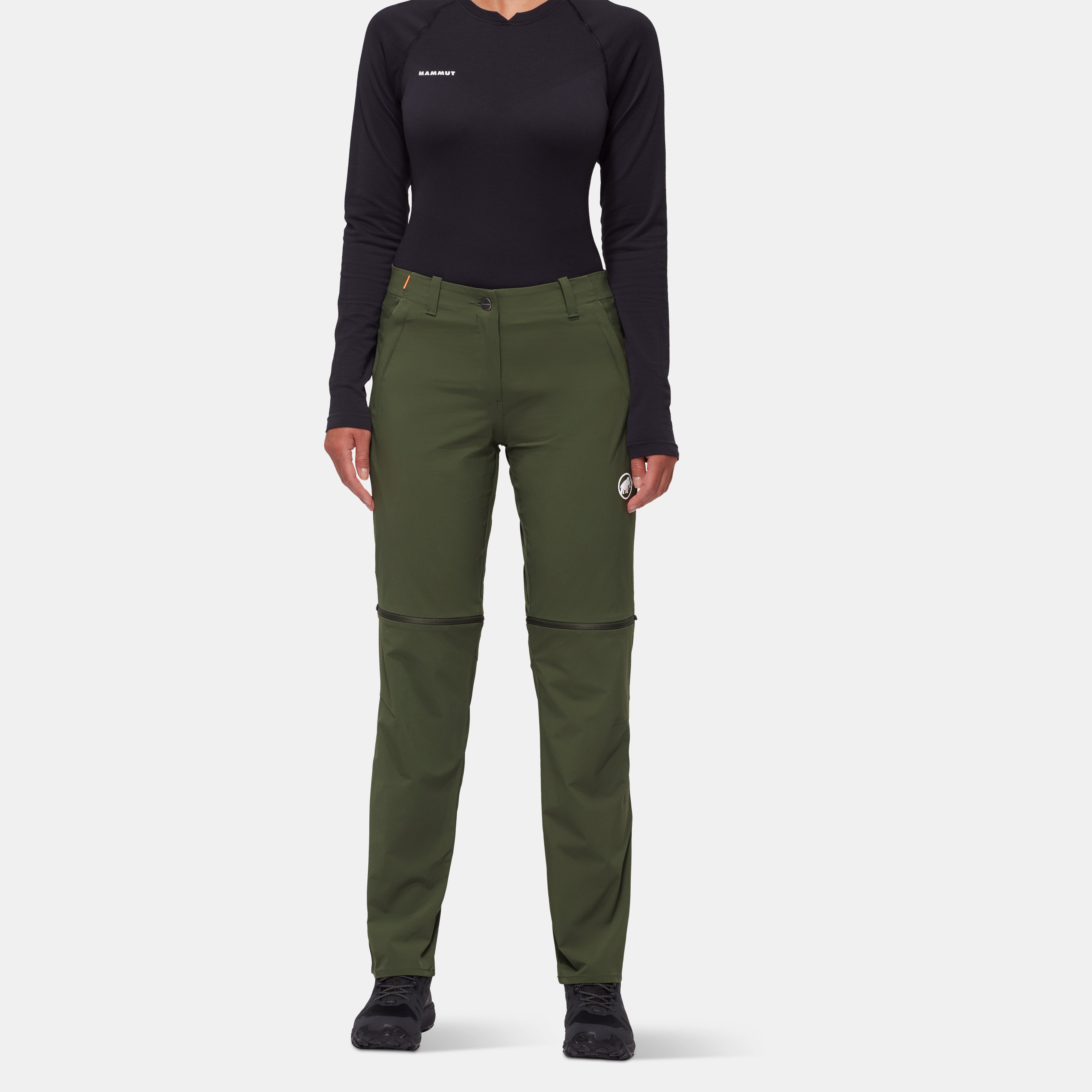 Mammut Mammut Outdoor Zip Off Pants Women, dark marsh - Dark marsh