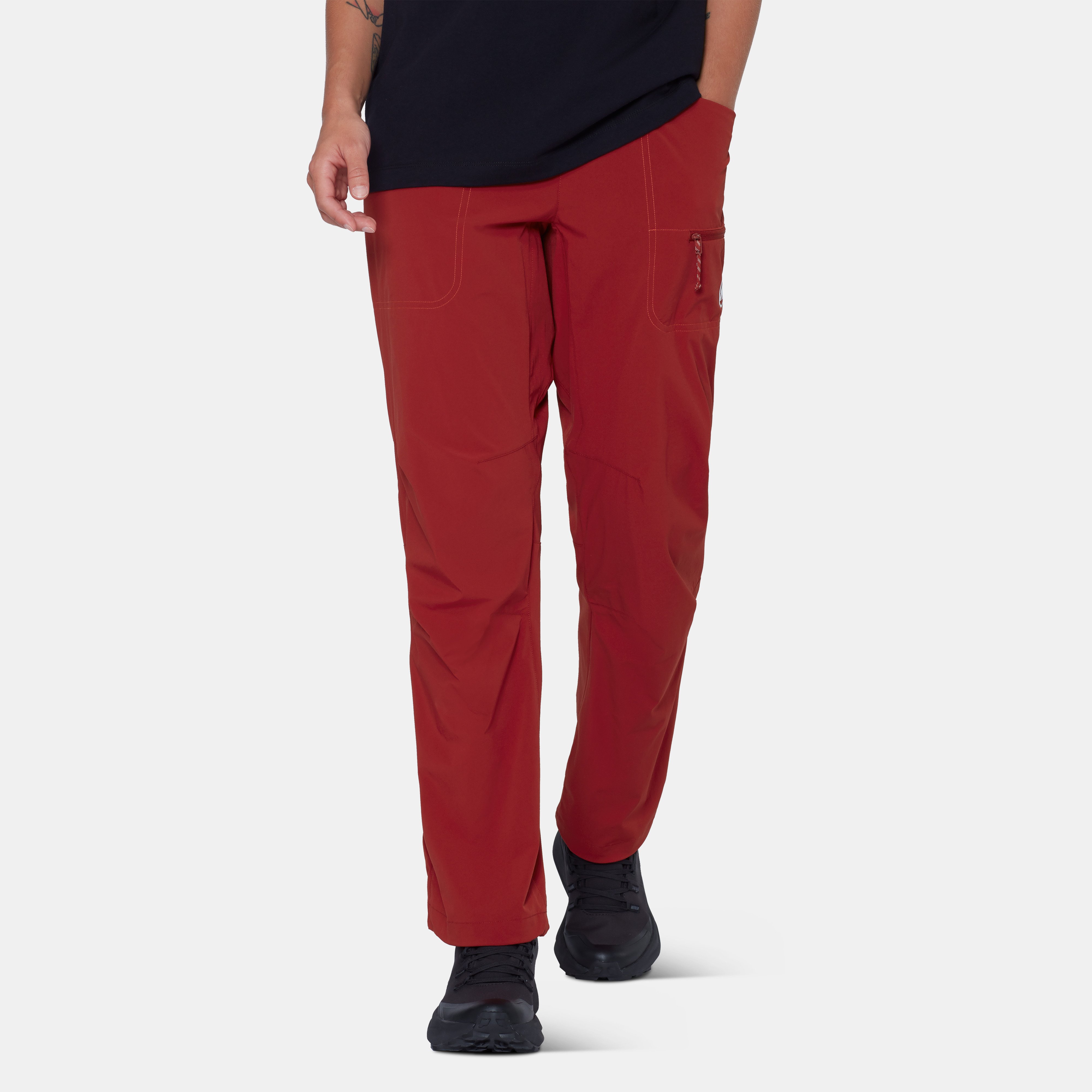 Mammut Sender Climbing Pants Women, dark mammut red - Dark mammut red