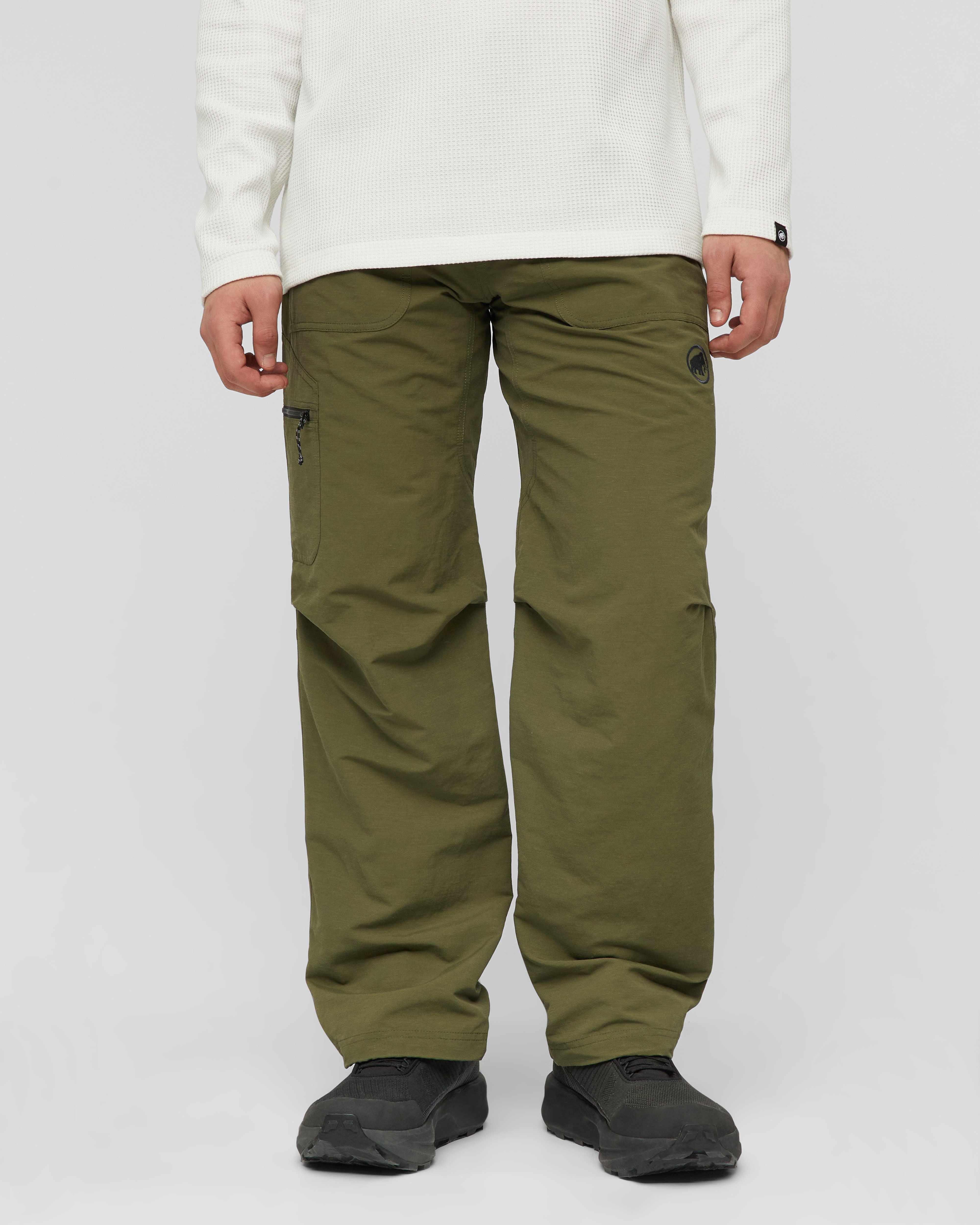 Mammut Workhorse Climbing Pants Men, dark marsh - Dark marsh - Model front view