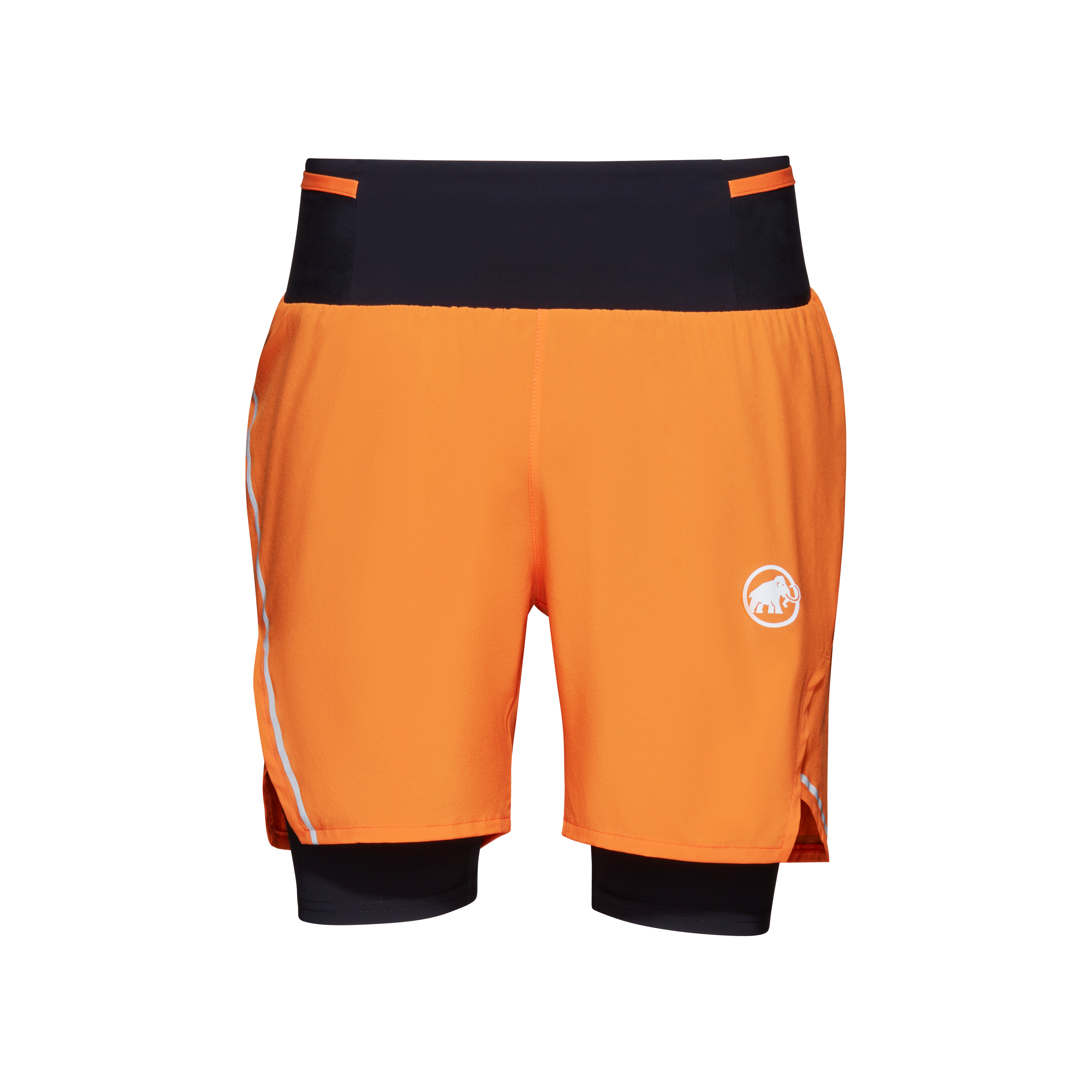 Aenergy TR 2 in 1 Shorts Men - dark tangerine-black, UK 28 thumbnail
