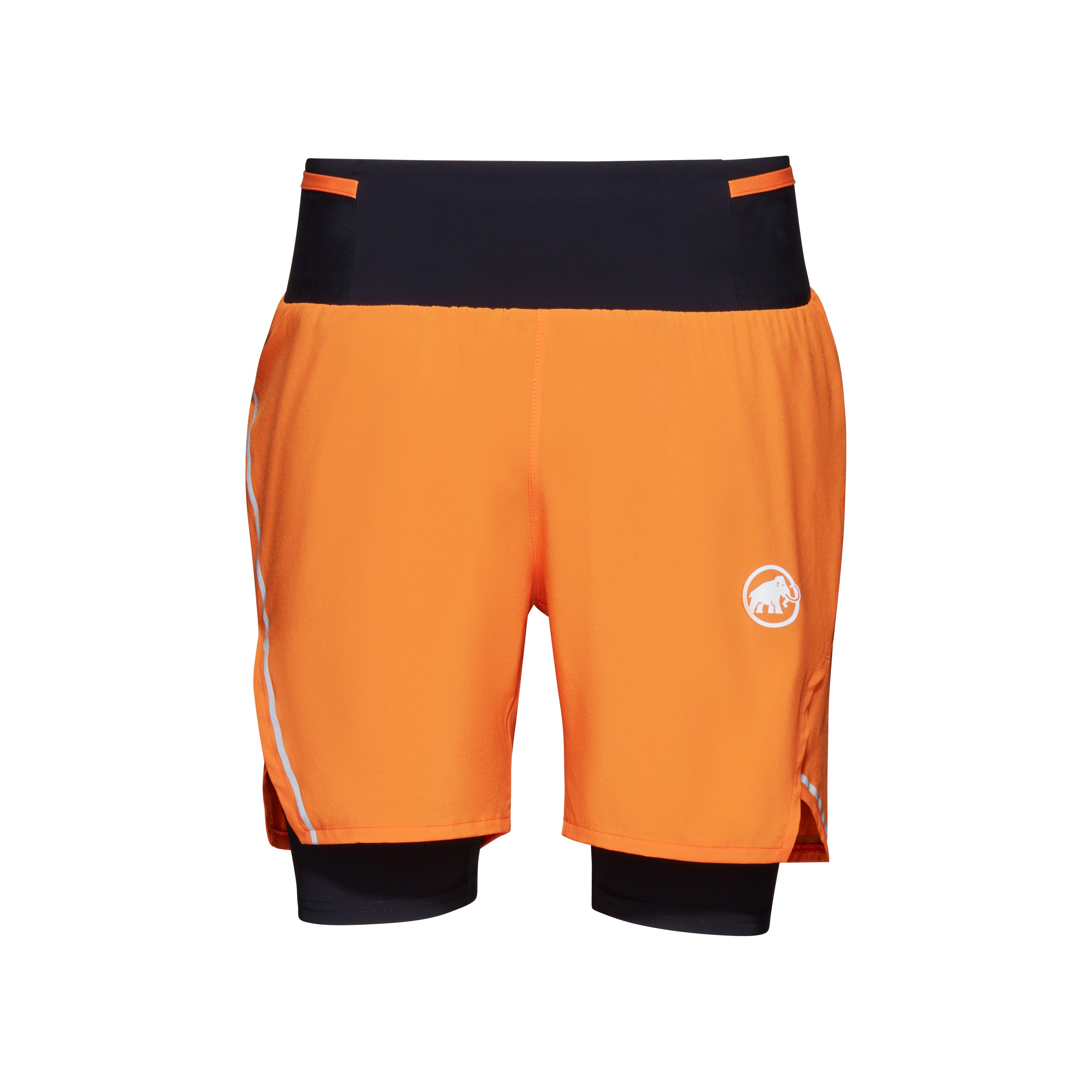 Aenergy TR 2 in 1 Shorts Men - dark tangerine-black, UK 28 thumbnail