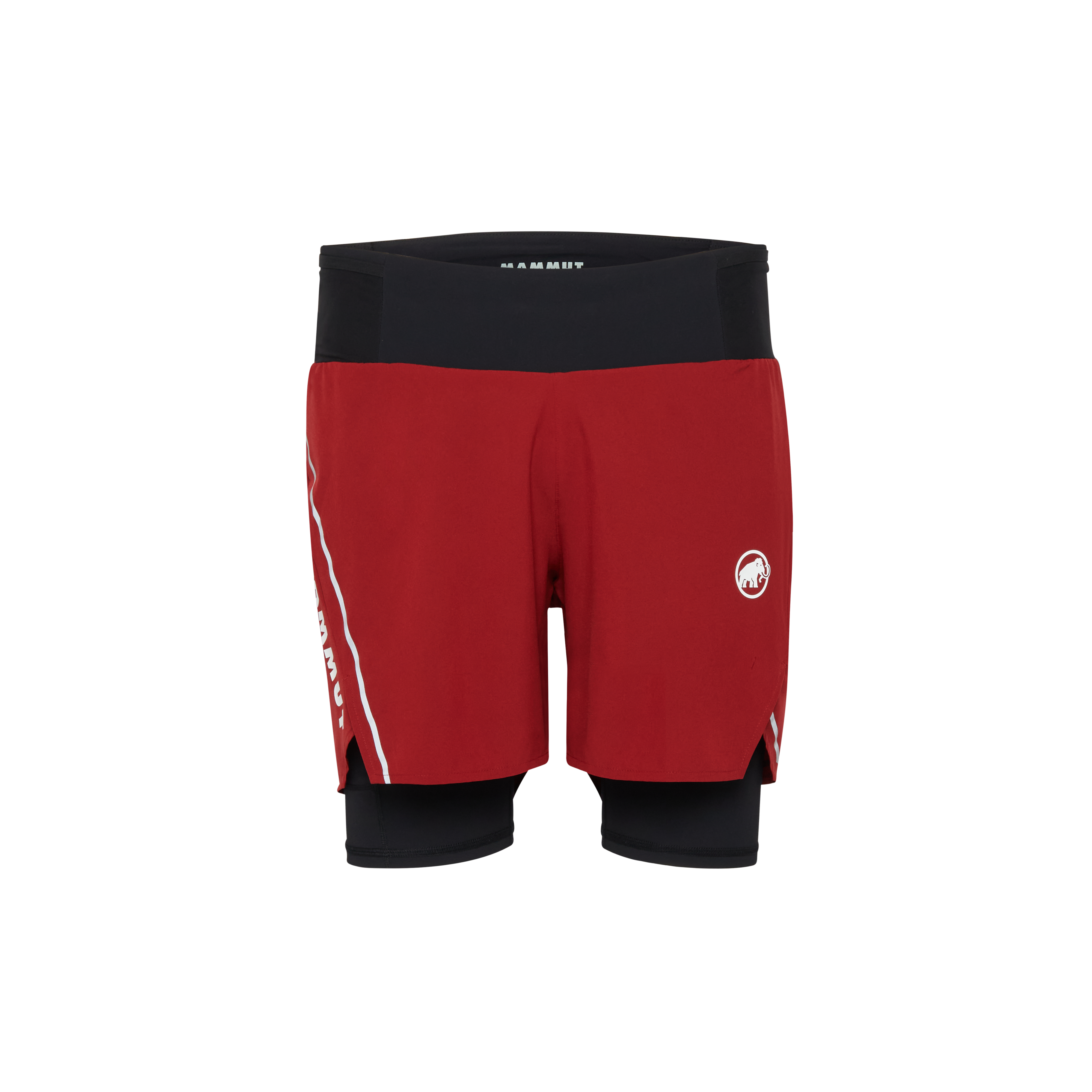 Mammut Aenergy TR 2 in 1 Shorts Men, dark mammut red-black - Dark mammut red-black - Thumbnail