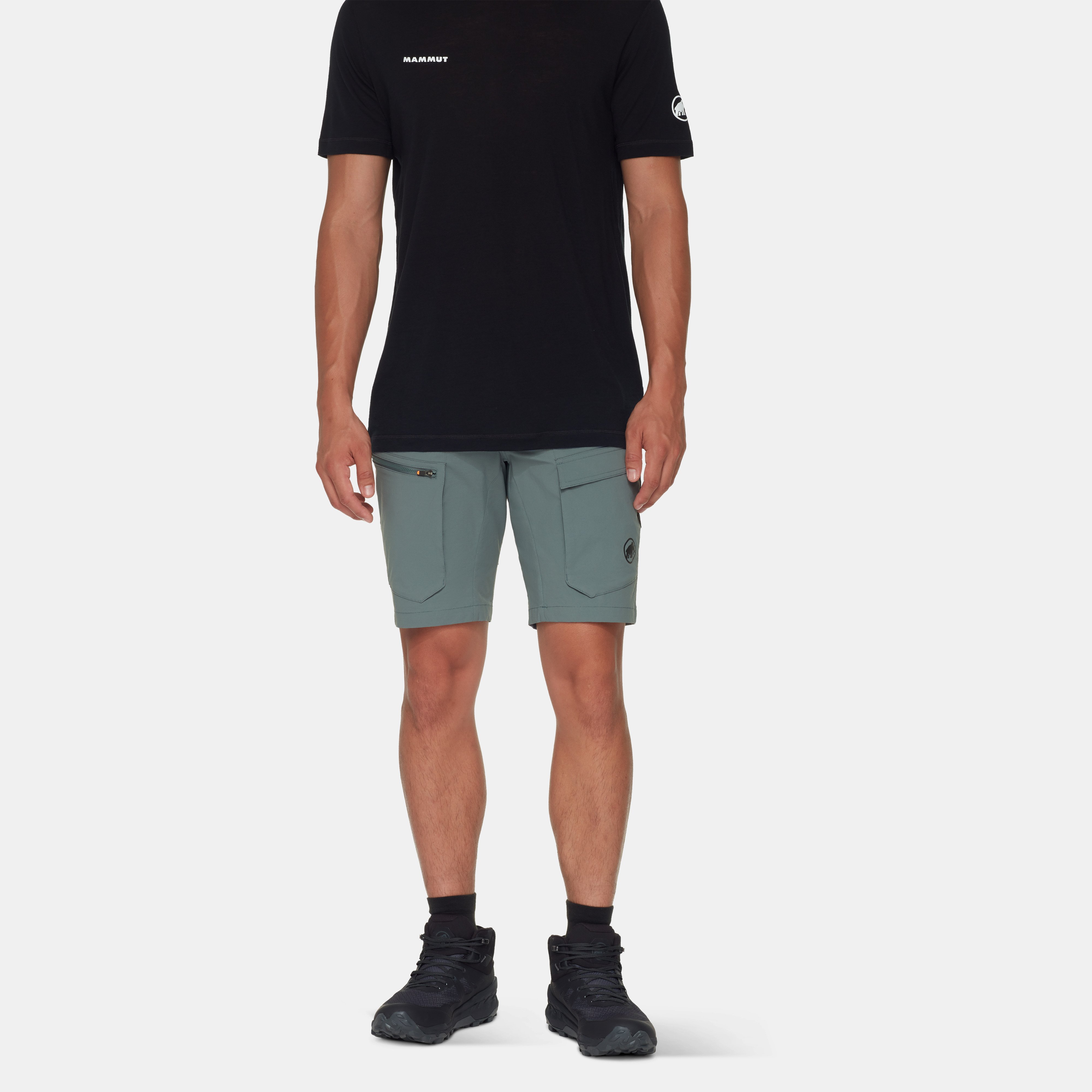 Mammut Zinal Hybrid Shorts Men, strata-black - Strata-black