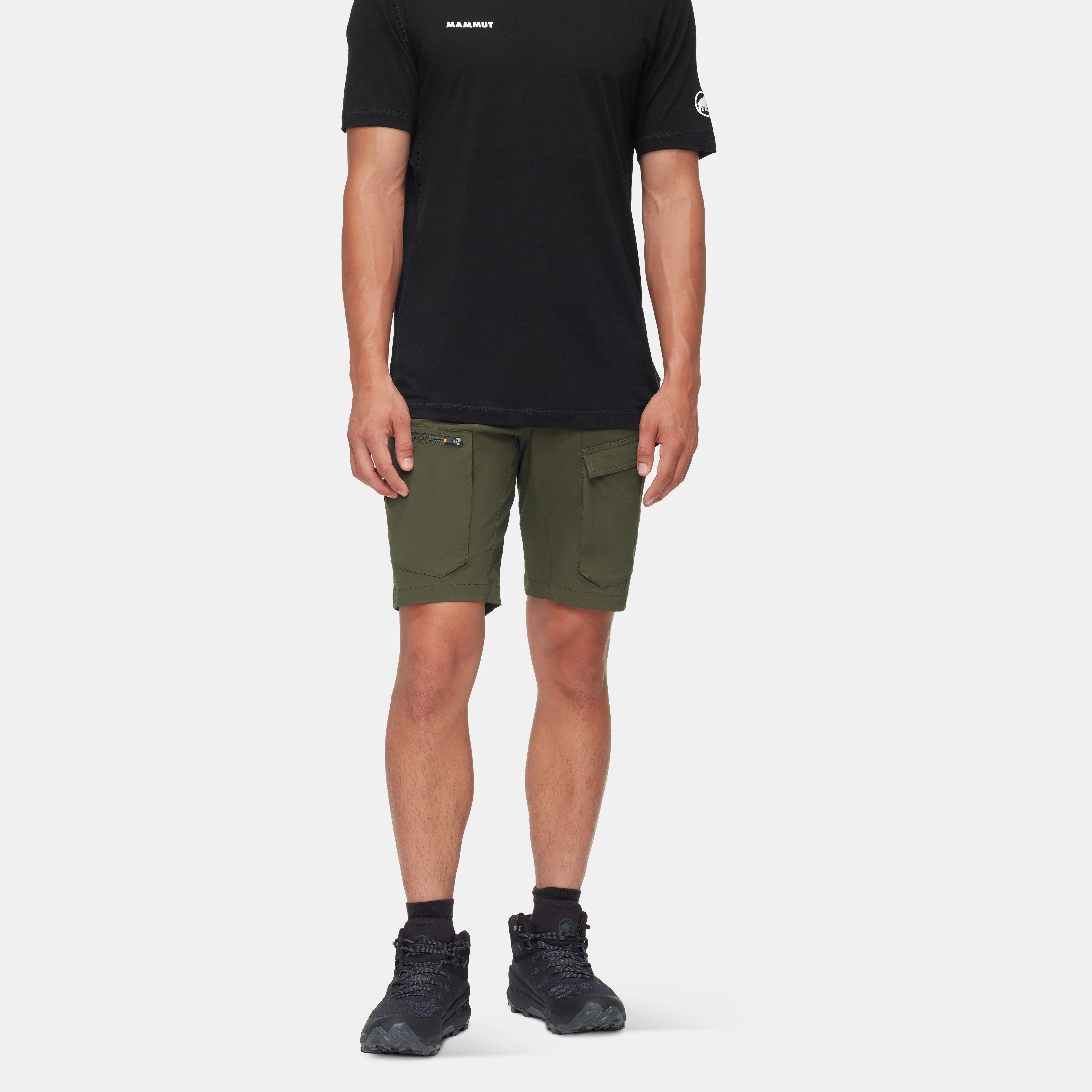Mammut Zinal Hybrid Shorts Men, dark marsh-black - Dark marsh-black
