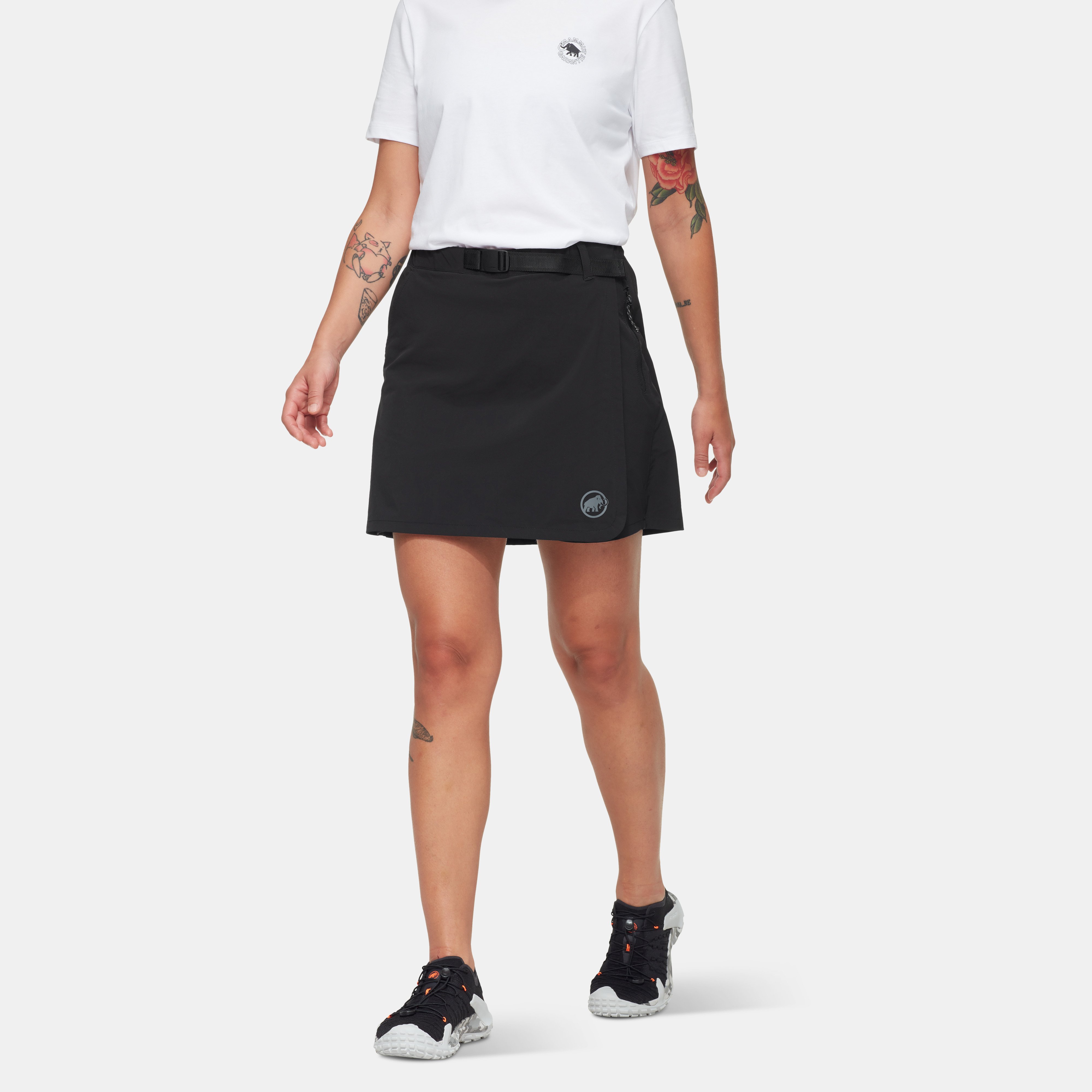 Mammut Trekkers Wrap Skort Women, black - Black