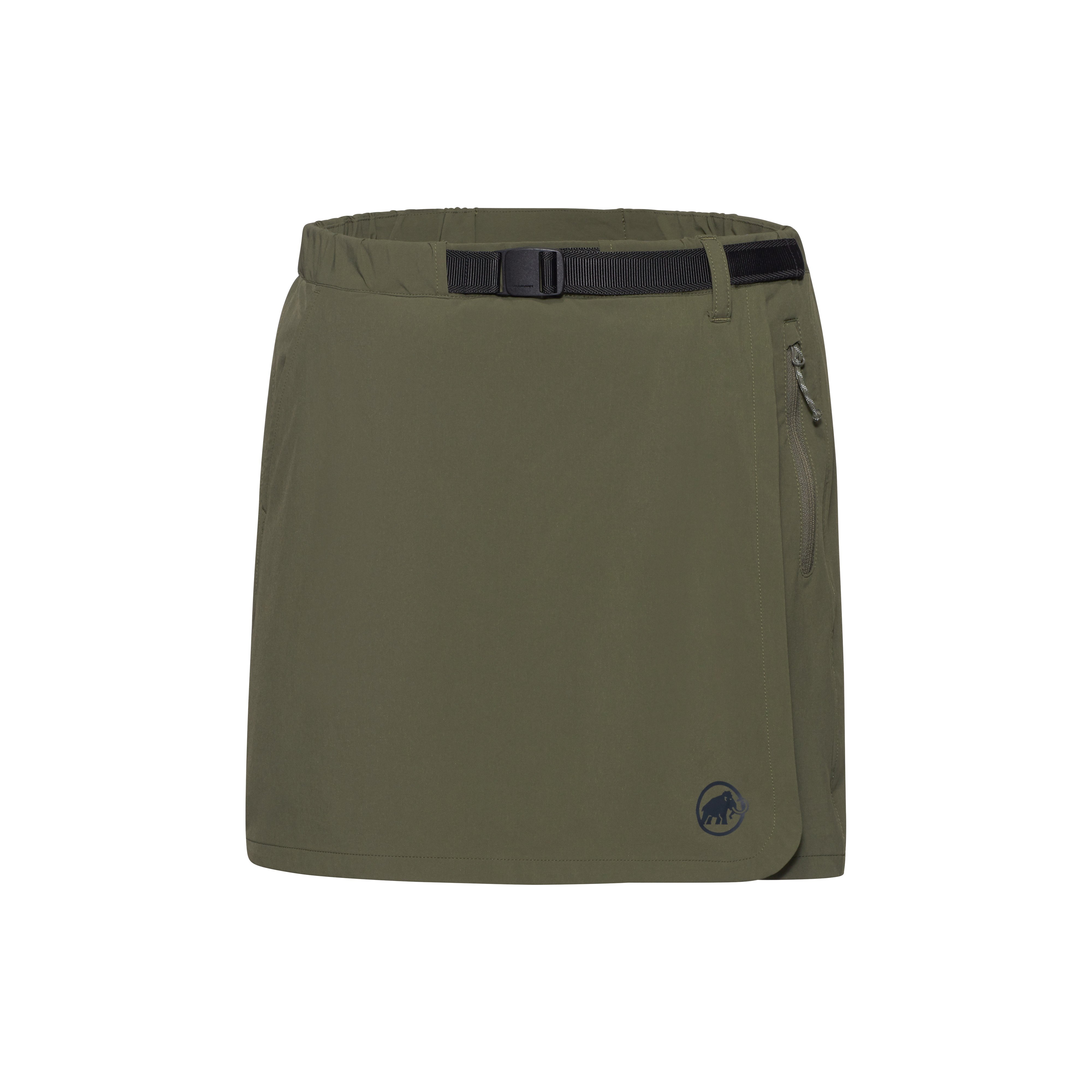 Mammut Trekkers Wrap Skort Women - Black/Acacia/Dark marsh - Thumbnail