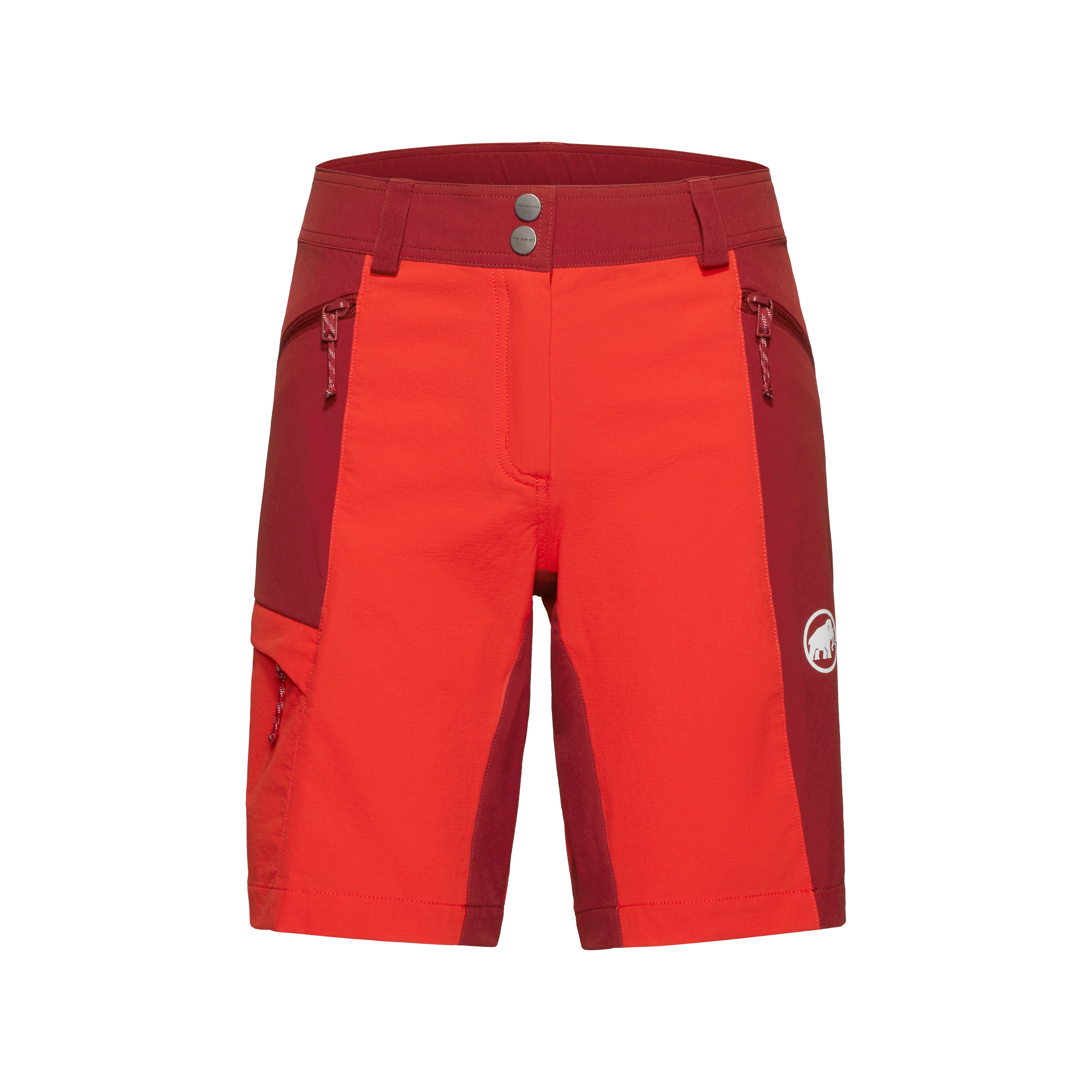 Mammut Ducan Shorts Women, dark mammut red-mammut red - Dark mammut red-mammut red - Thumbnail