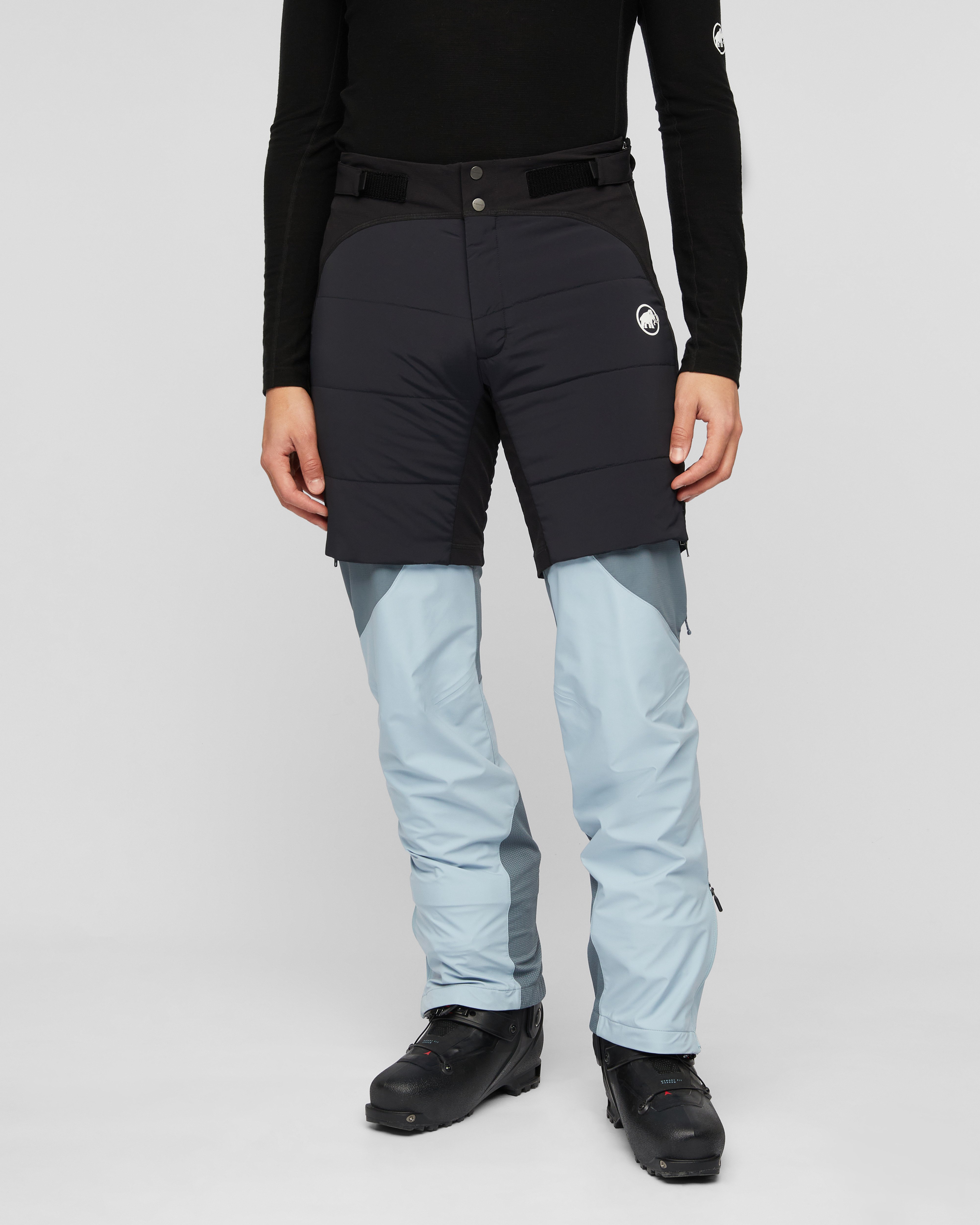 Mammut Aenergy Air IN Hybrid Shorts Men, black - Black - Model front view