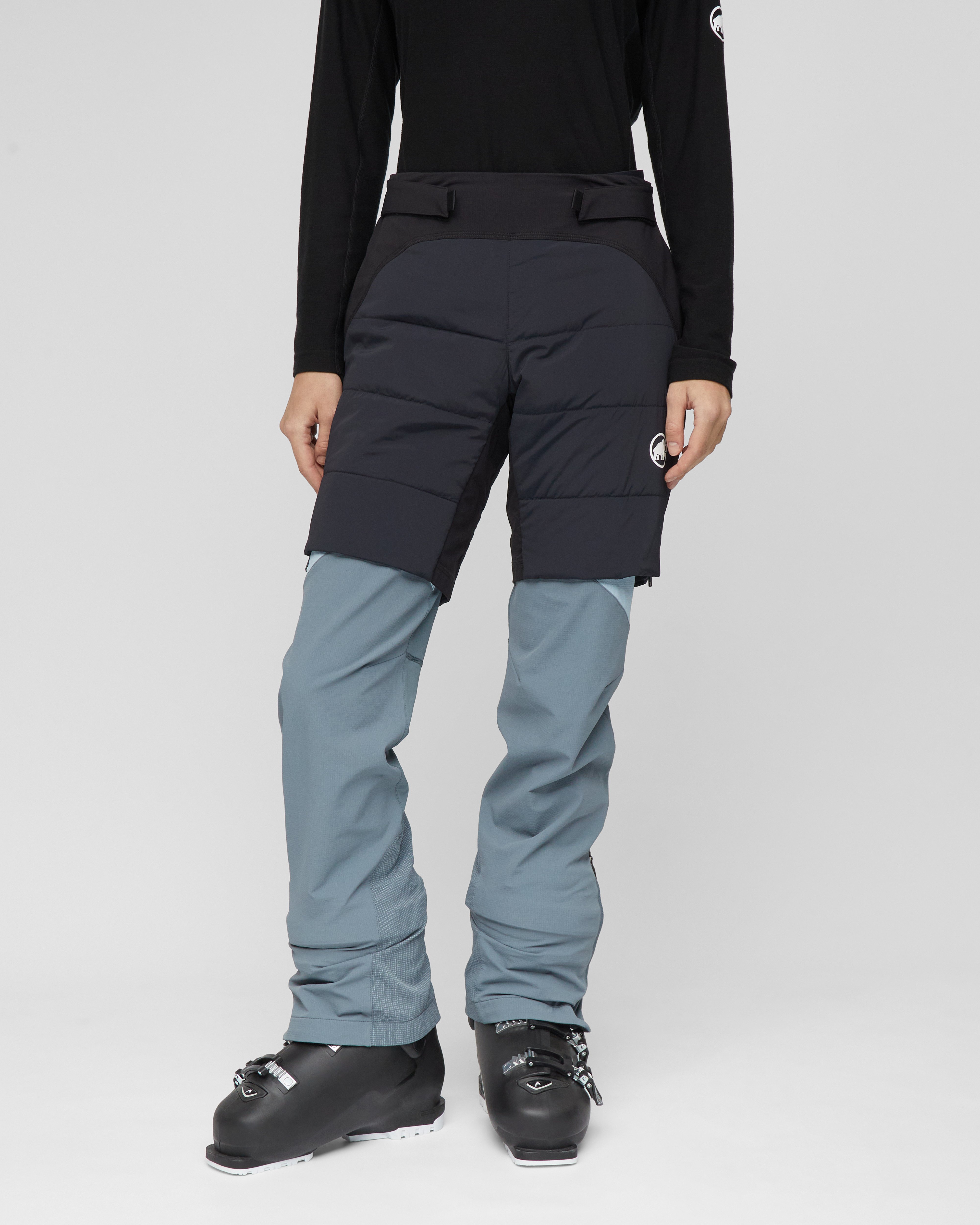 Mammut Aenergy Air IN Hybrid Shorts Women, black - Black - Model front view