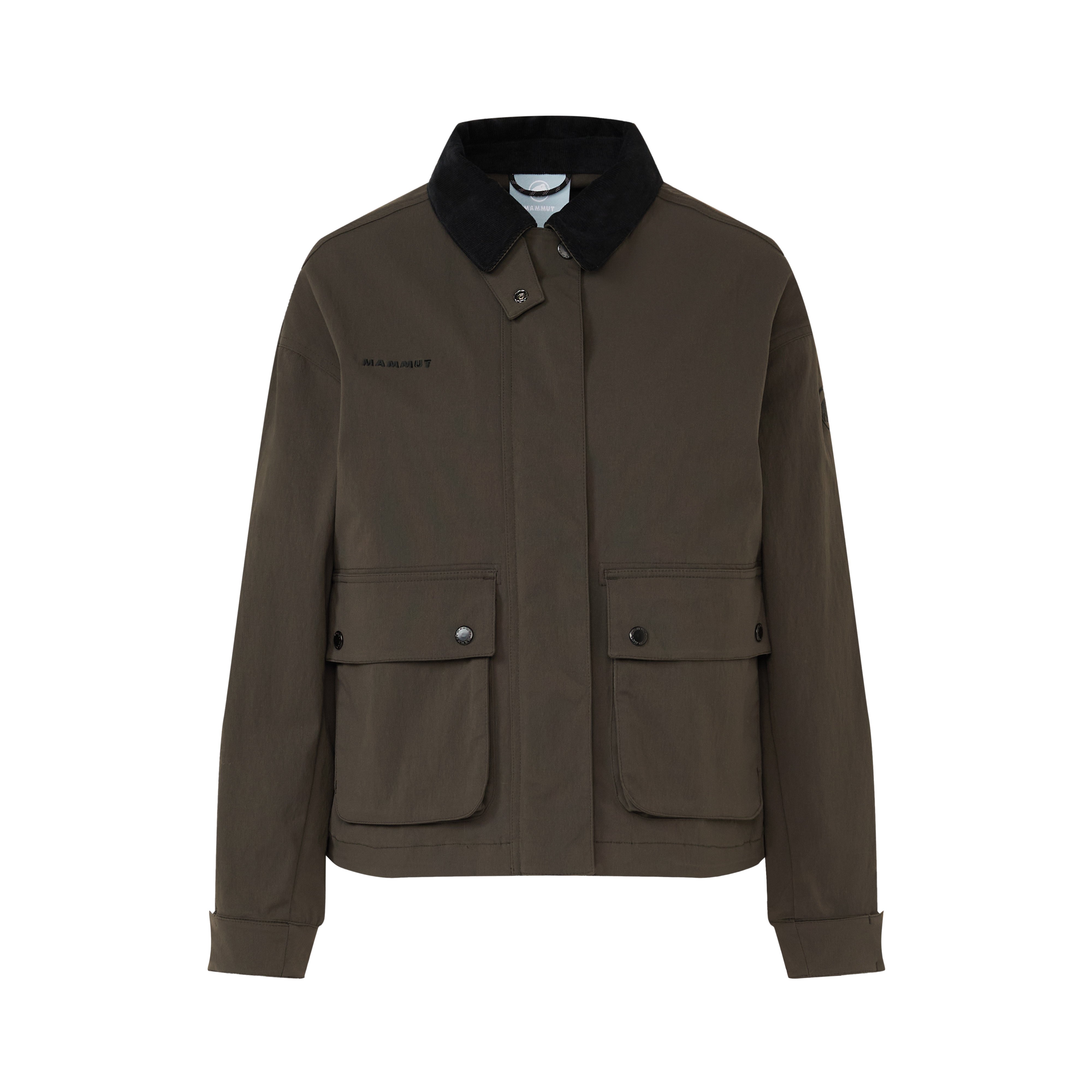 Mammut Valley SO Jacket Men - Creas black/Creas brown - Thumbnail