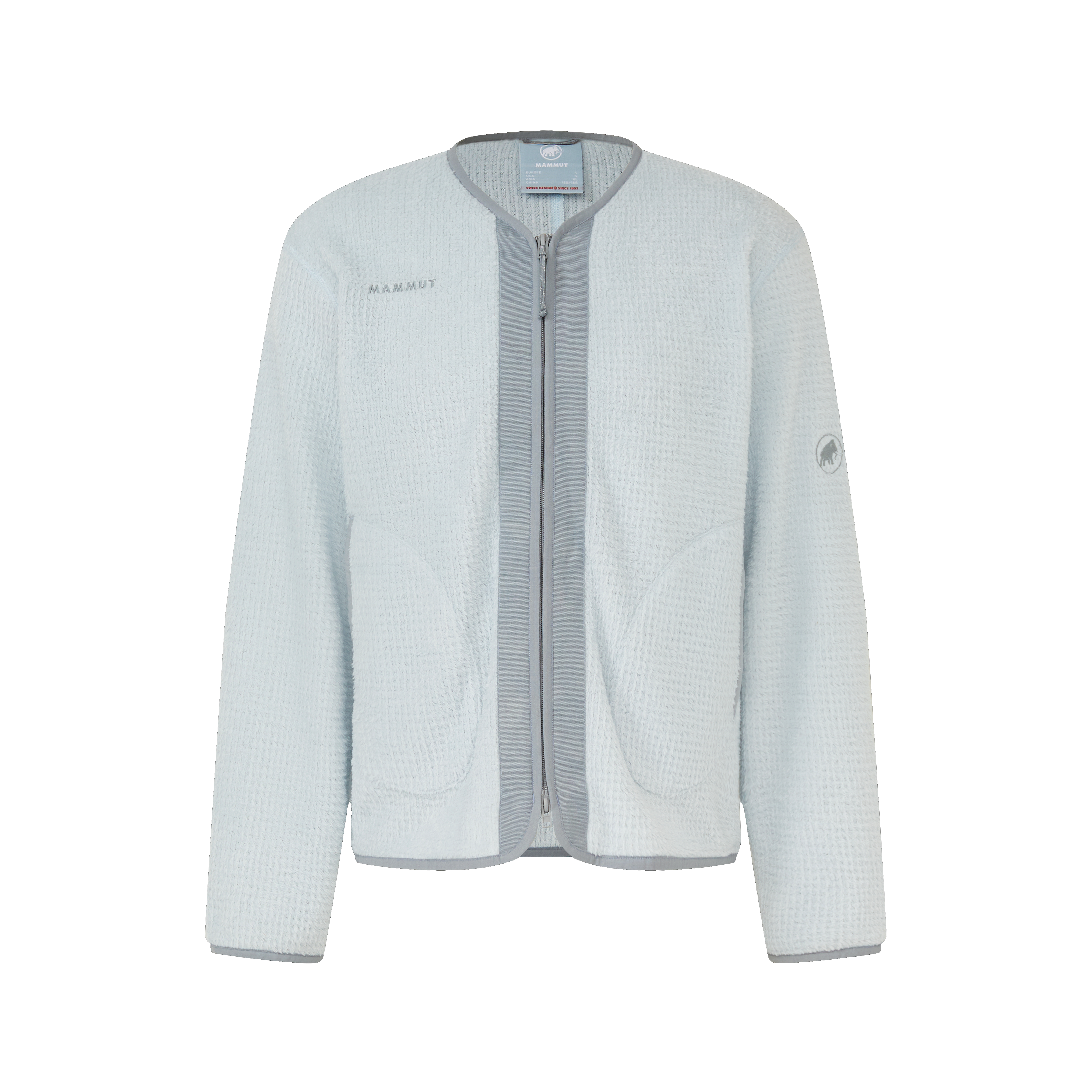 Mammut Valley ML Hybrid Cardigan Men, creas blue - Creas blue - Thumbnail