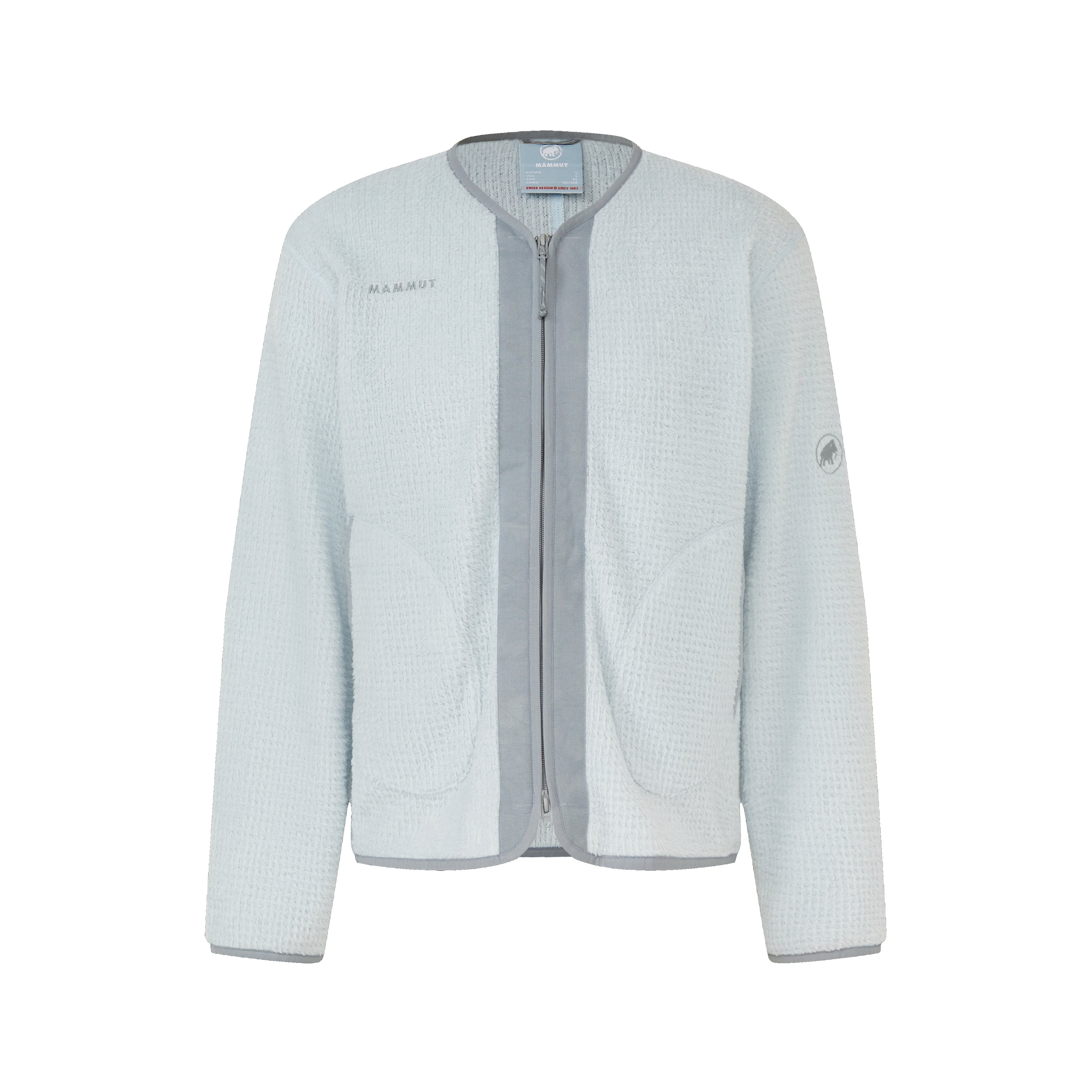 Mammut Valley ML Hybrid Cardigan Men - Creas black/Creas blue/Creas beige - Thumbnail