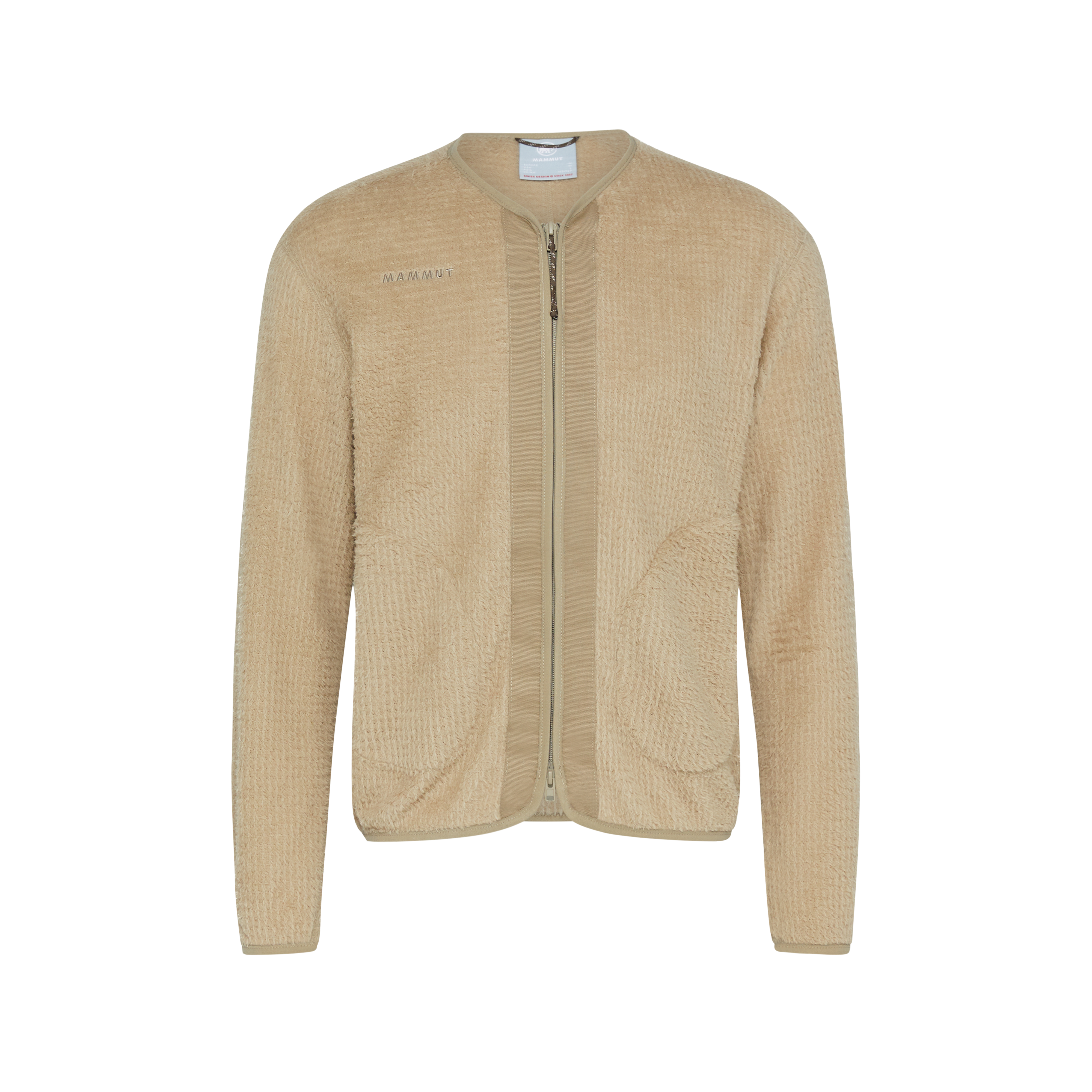 Mammut Valley ML Hybrid Cardigan Men, creas beige - Creas beige - Thumbnail