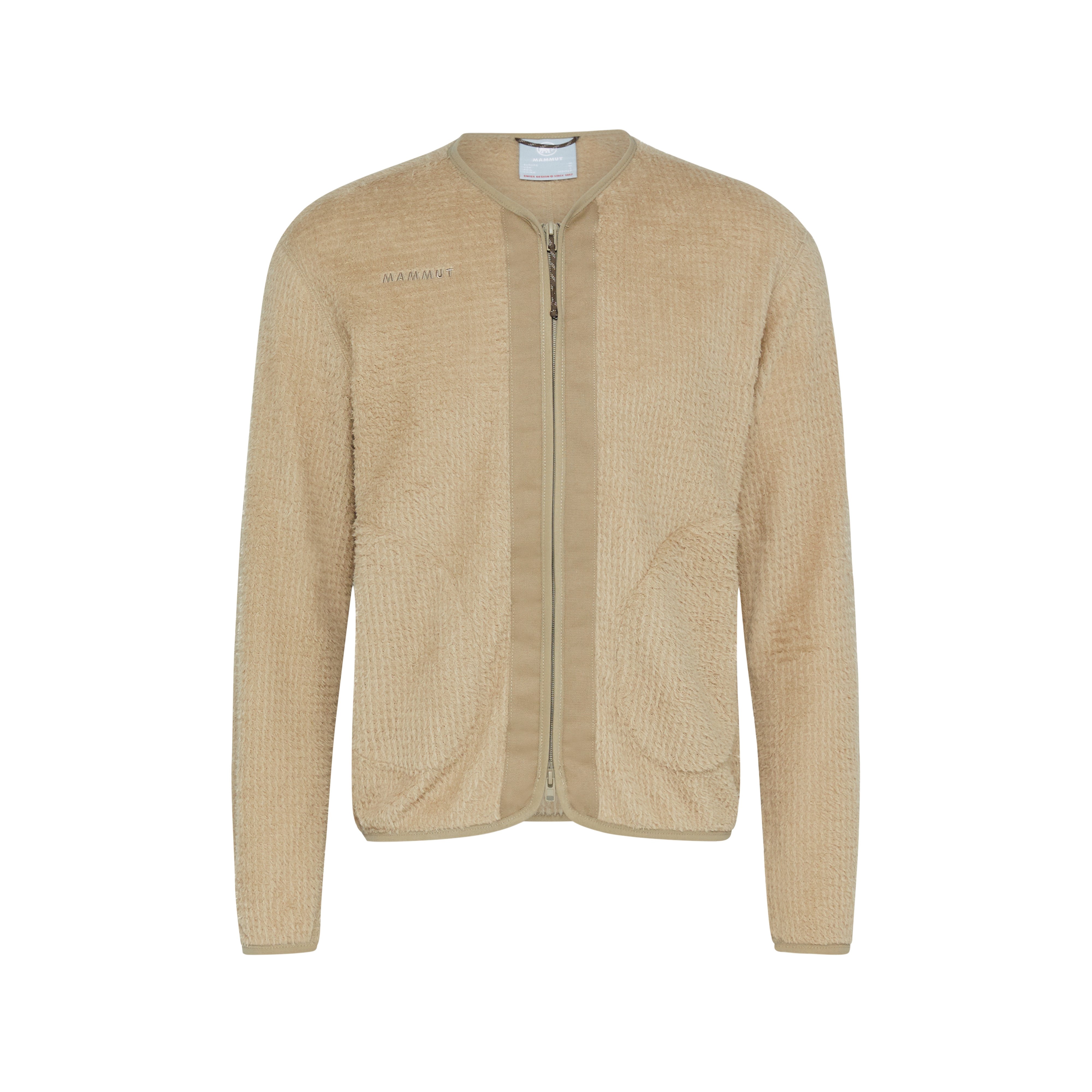 Mammut Valley ML Hybrid Cardigan Men - Creas black/Creas blue/Creas beige - Thumbnail