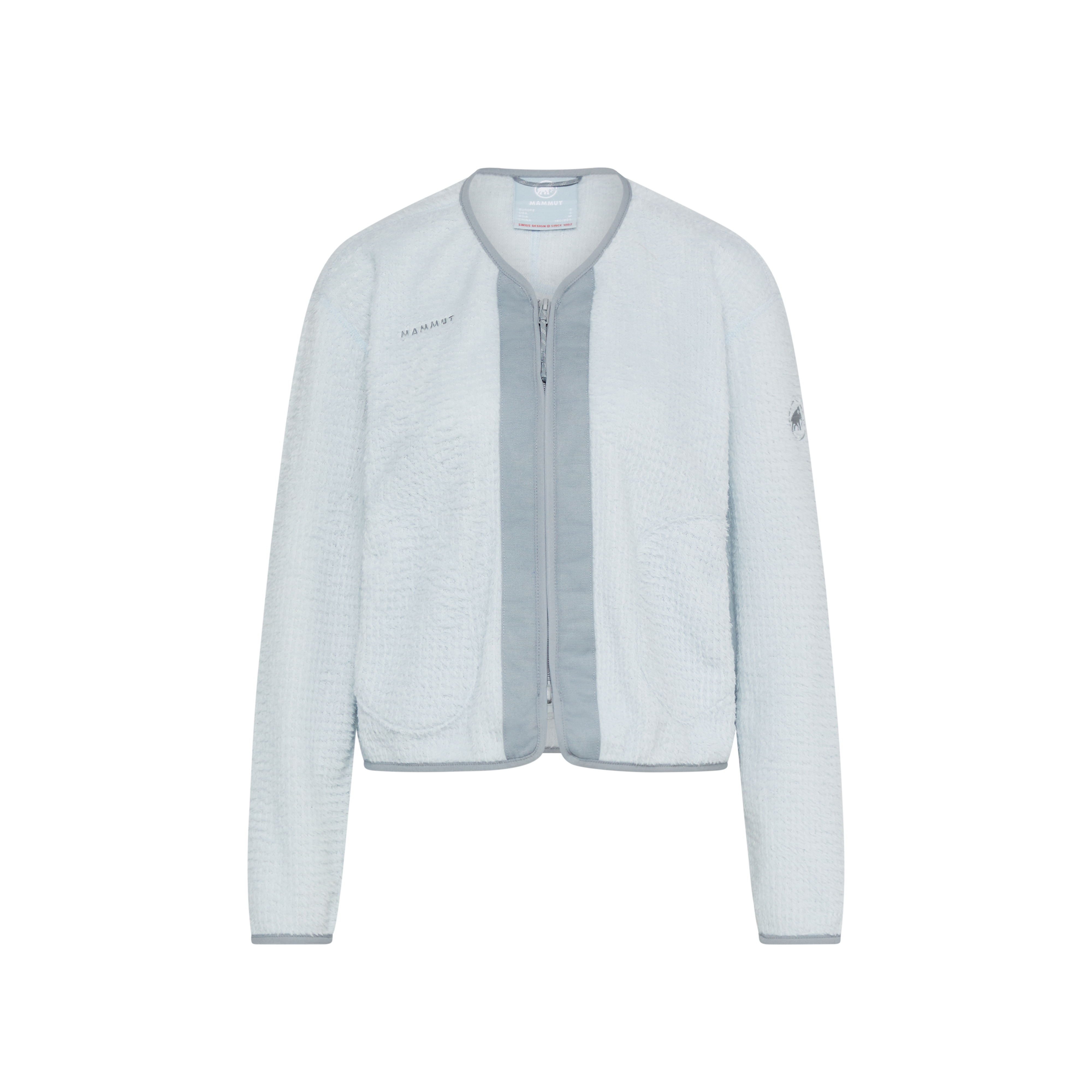 Mammut Valley ML Hybrid Cardigan Women, creas blue - Creas blue - Thumbnail