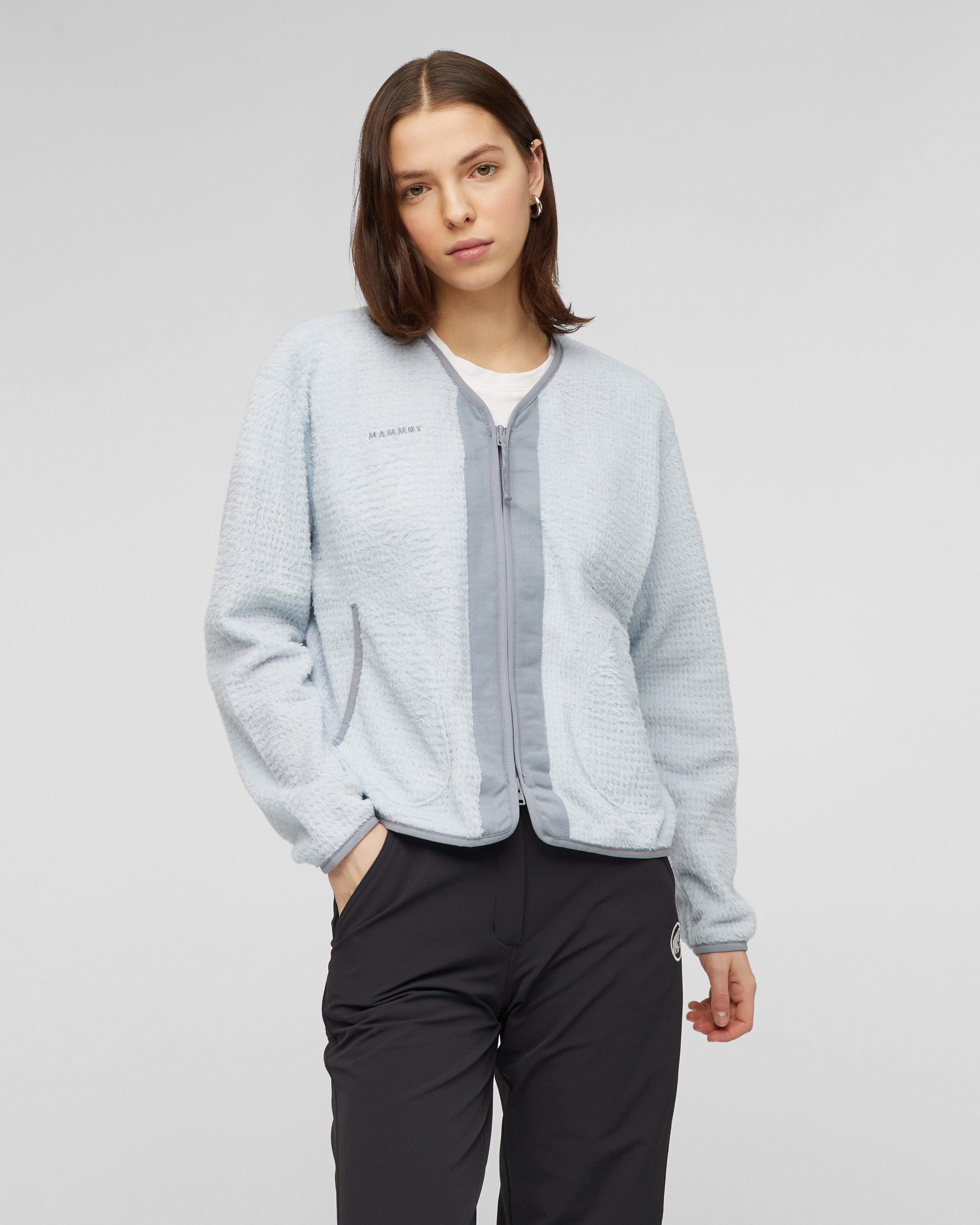 Mammut Valley ML Hybrid Cardigan Women, creas blue - Creas blue