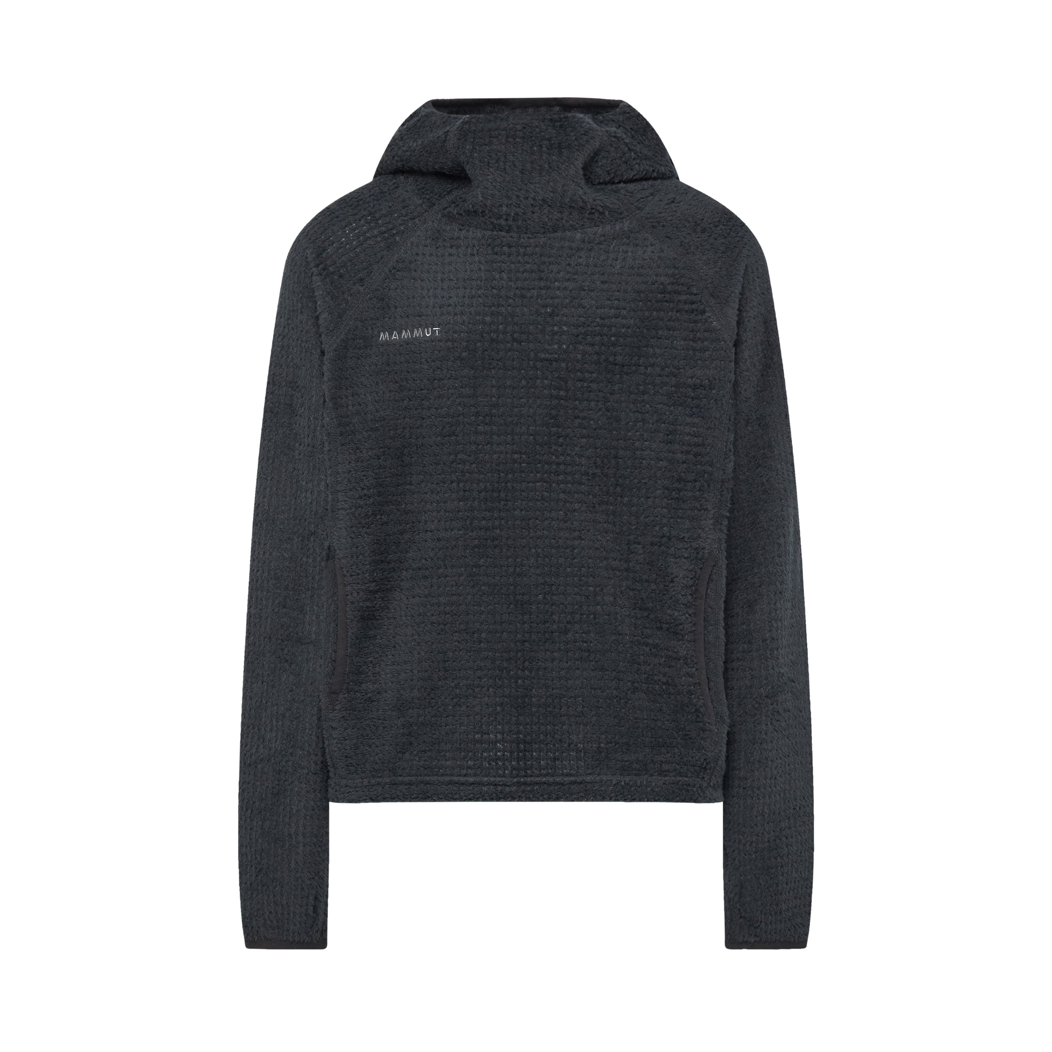 Mammut Valley ML Hoody Men - Creas black/Creas beige - Thumbnail