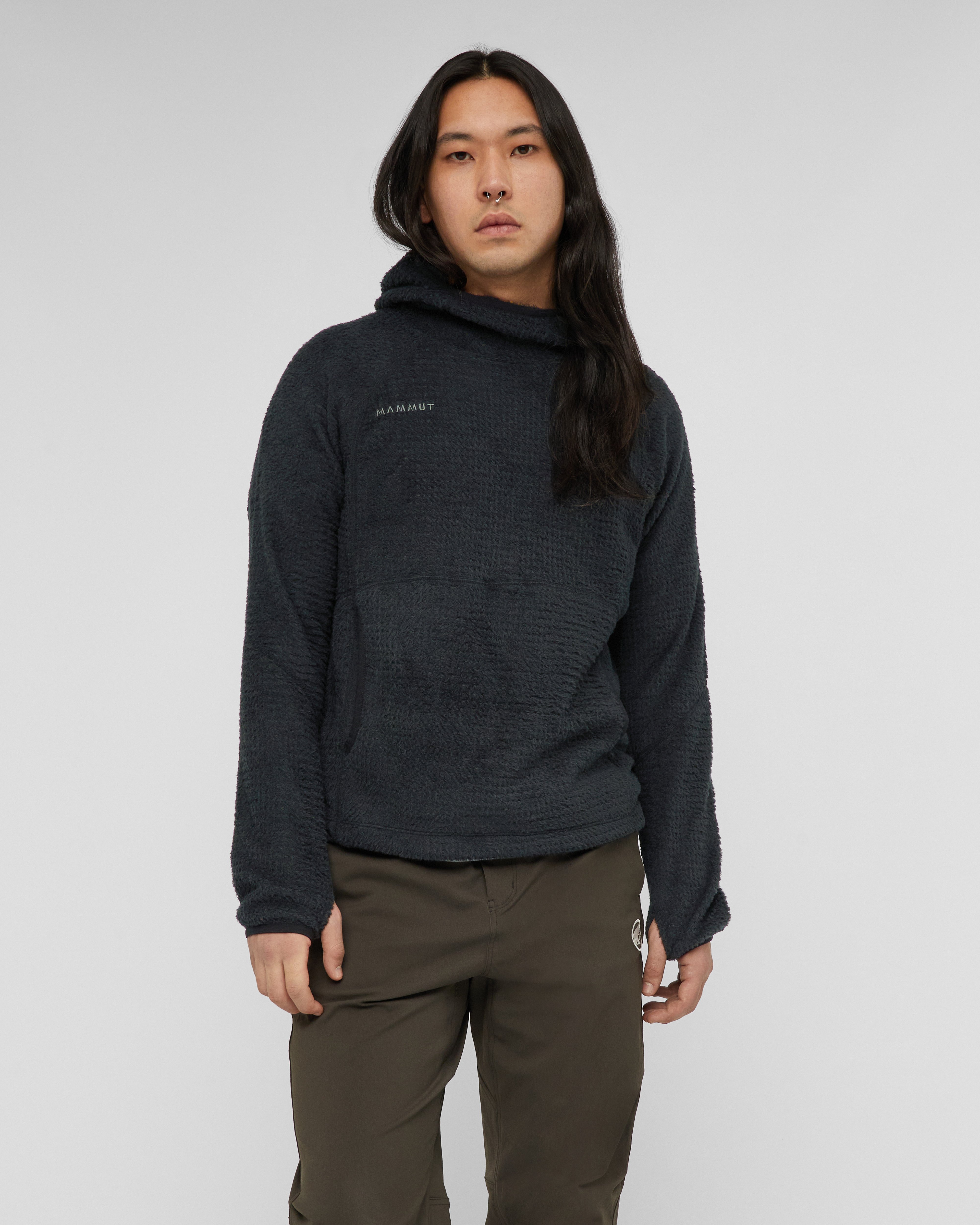 Mammut Valley ML Hoody Men, creas black - Creas black