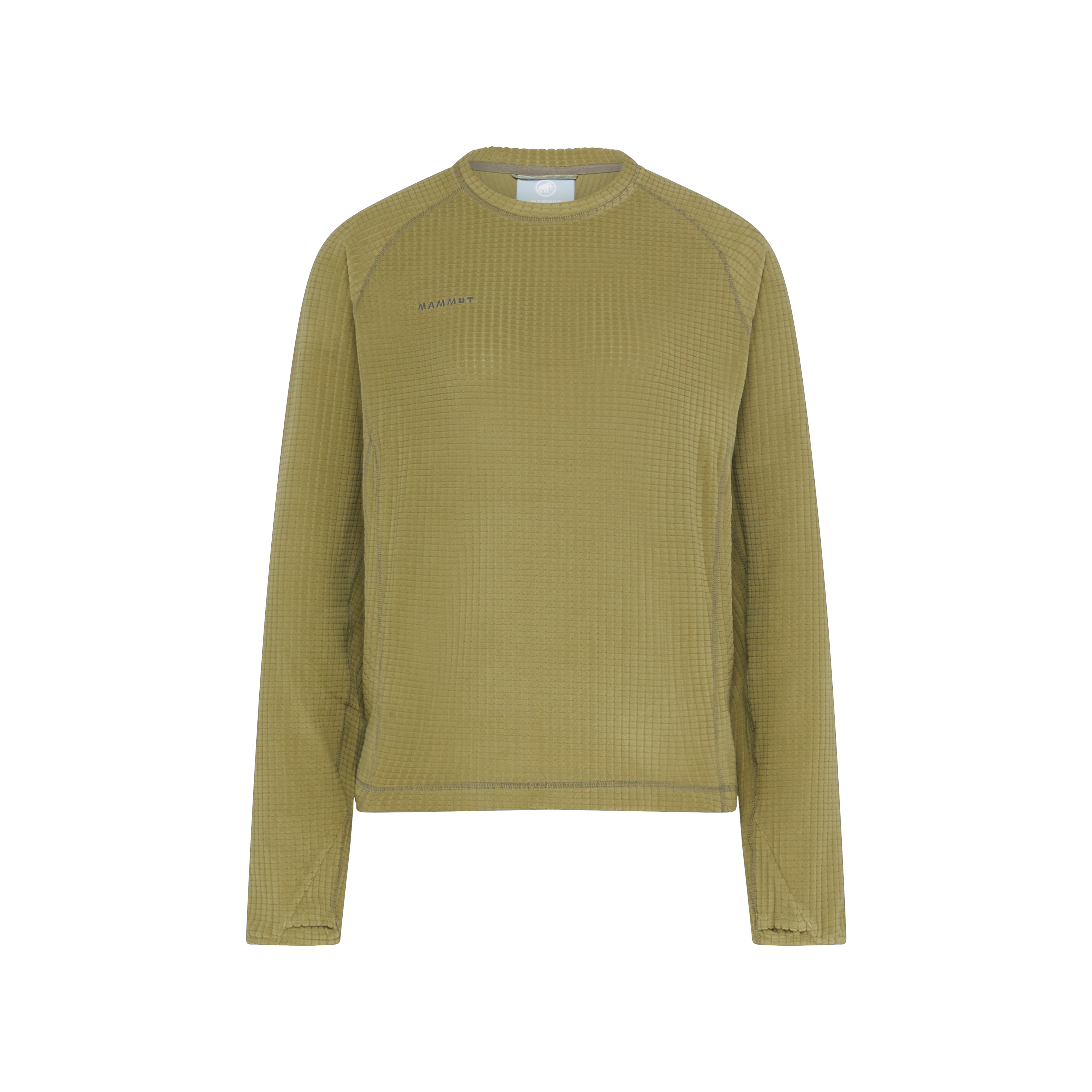 Mammut Valley ML Pull Women, creas khaki - Creas khaki - Thumbnail