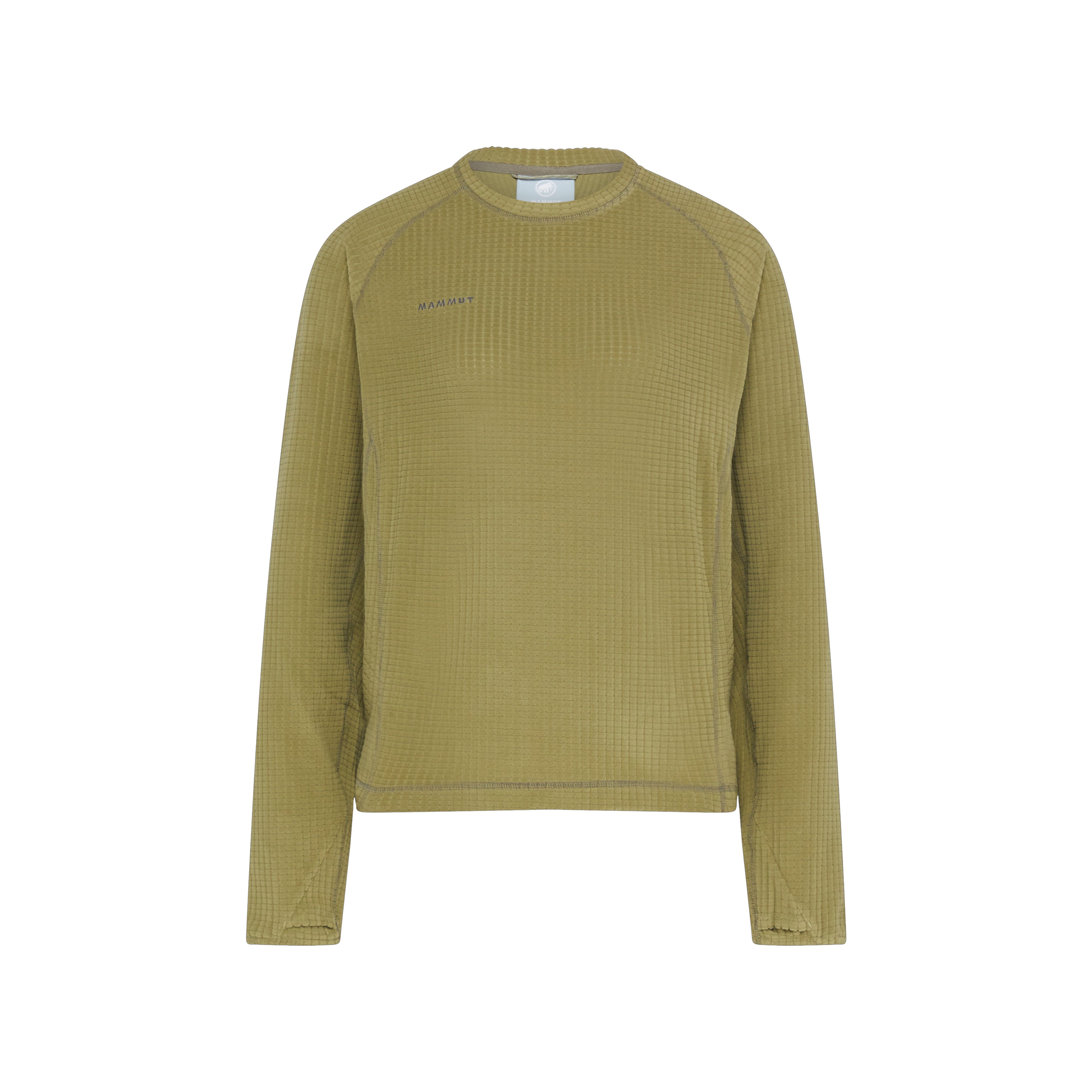 Mammut Valley ML Pull Women - Creas khaki - Thumbnail