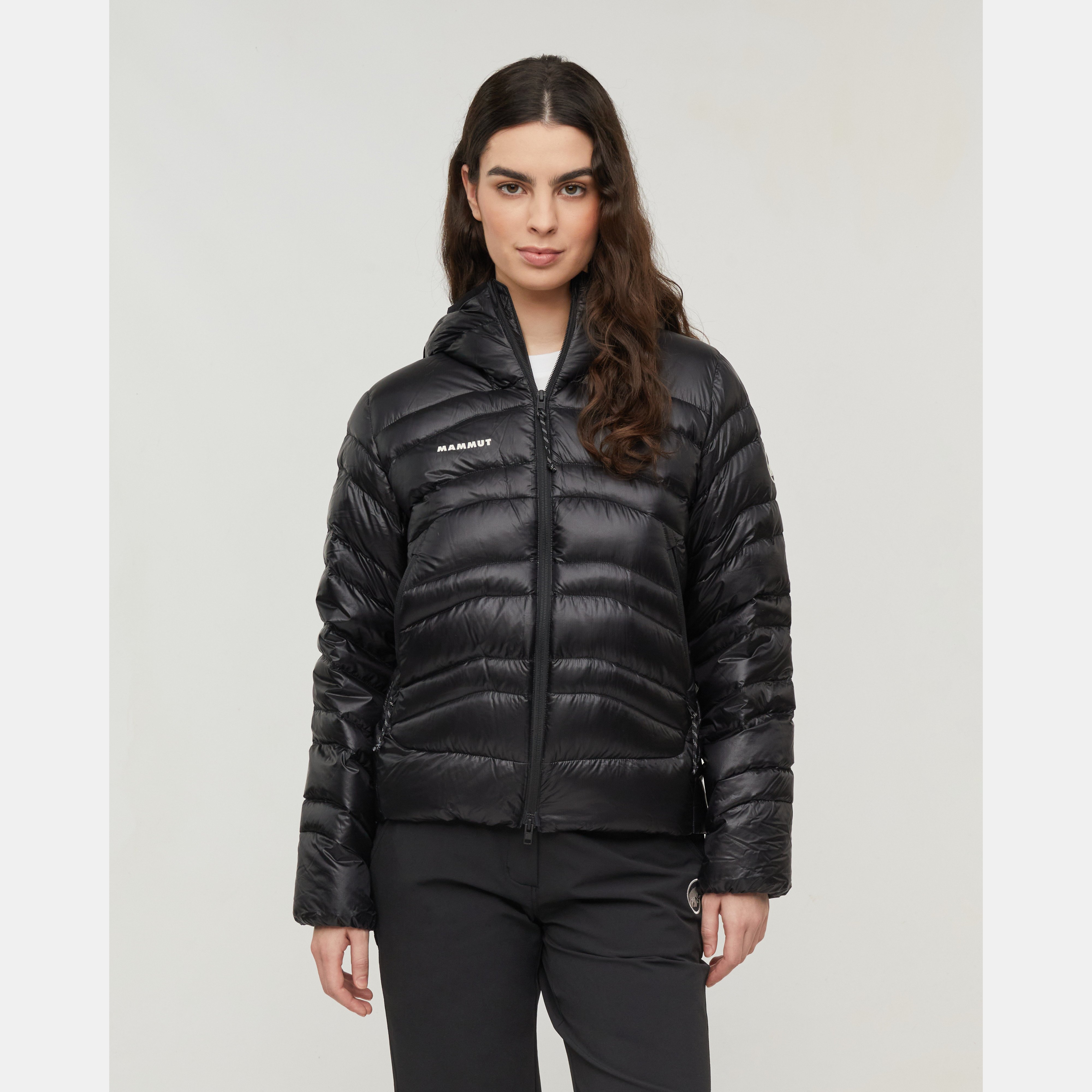 Mammut Valley Light IN Hooded Jacket Women, creas black - Creas black