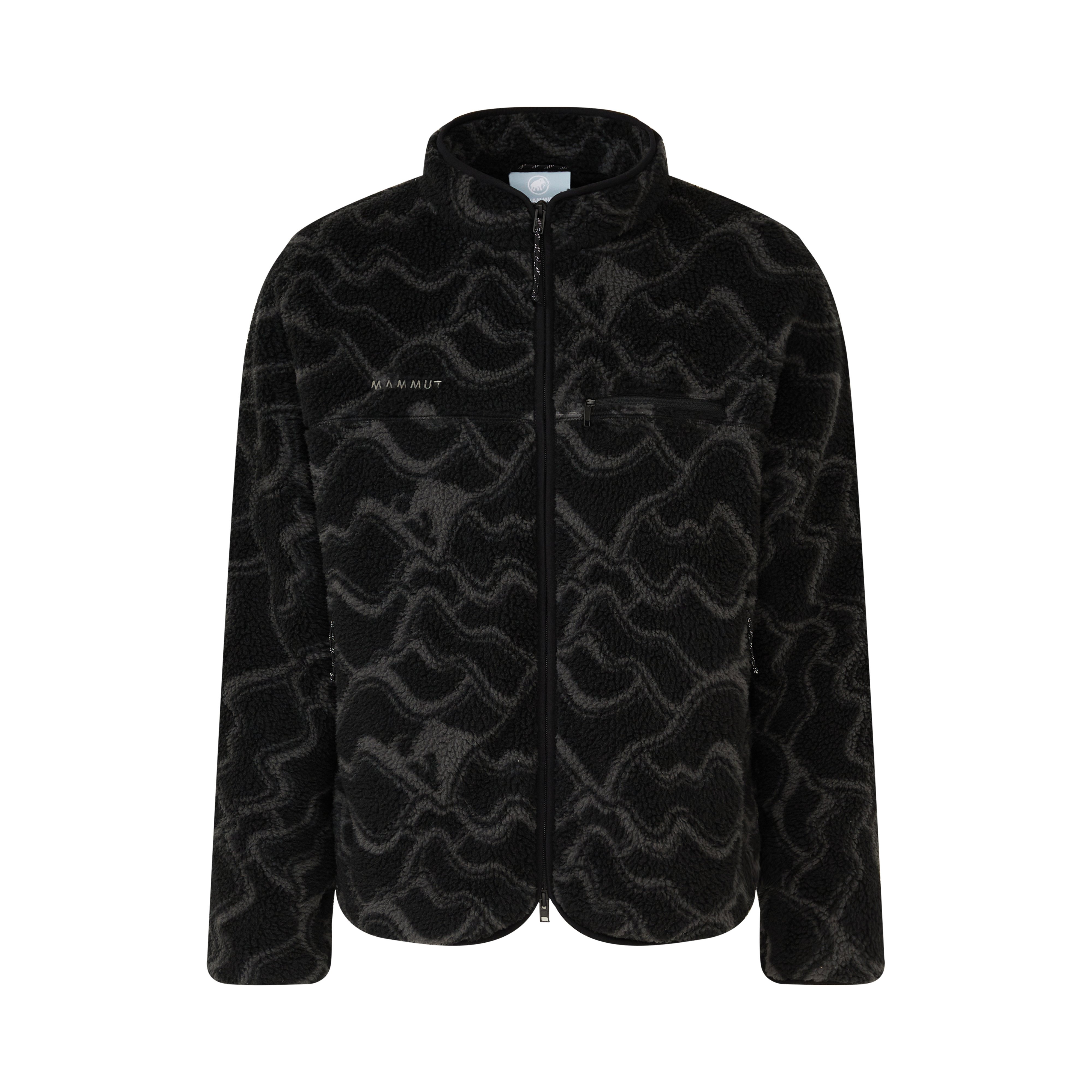 Mammut Valley ML Jacket Women - Creas black/Creas khaki - Thumbnail