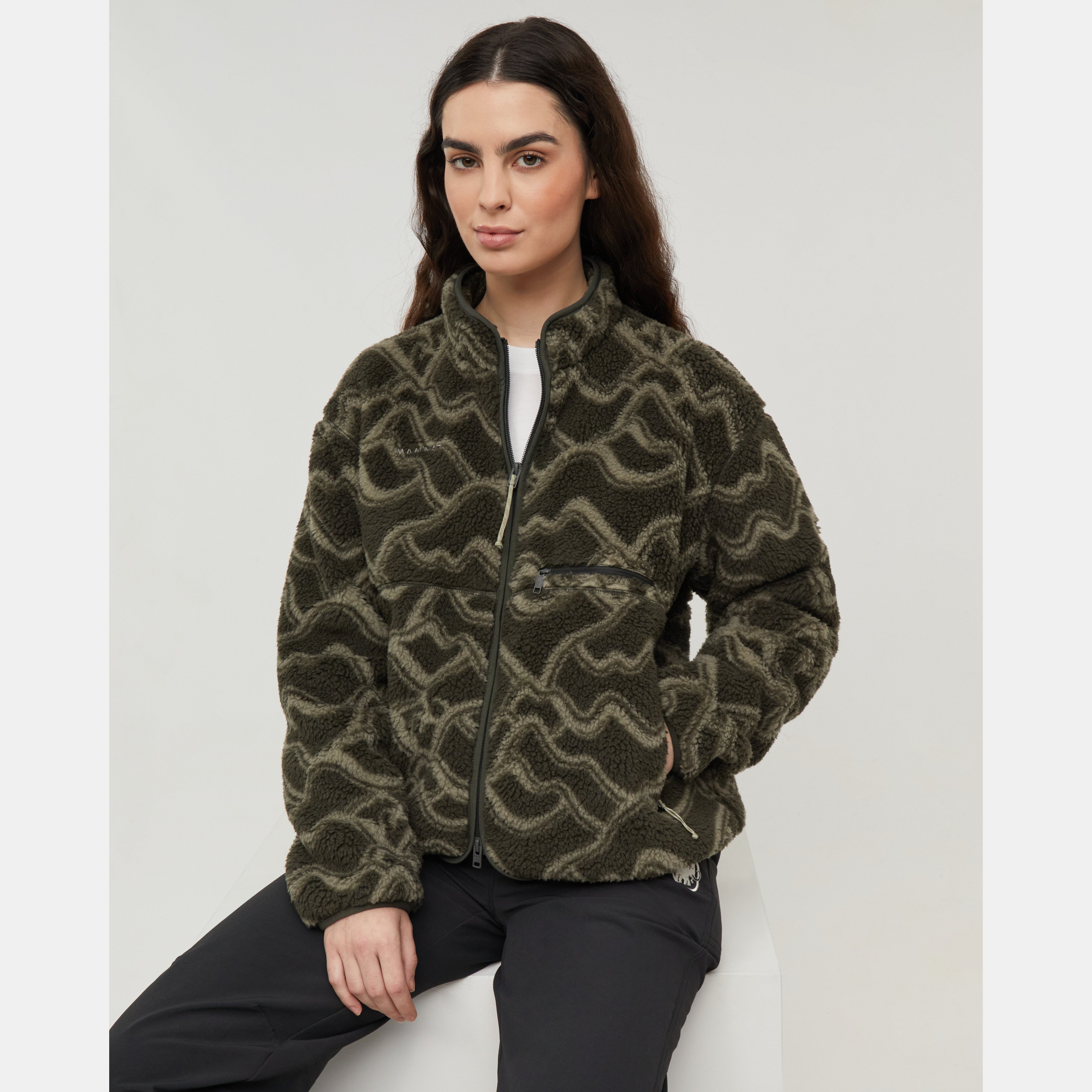 Mammut Valley ML Jacket Women, creas khaki - Creas khaki