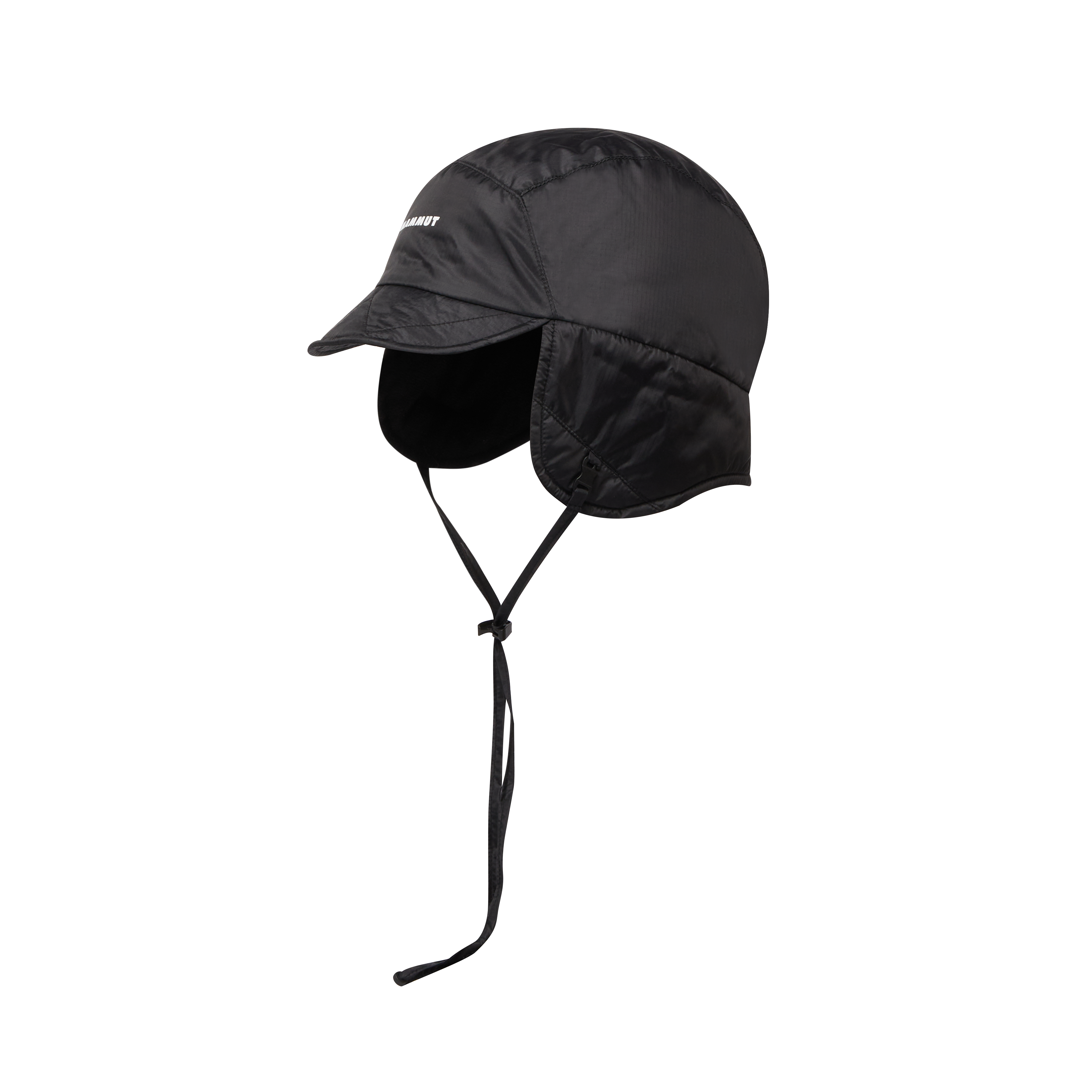 Mammut Valley Earflap Cap, creas black - Creas black - Thumbnail