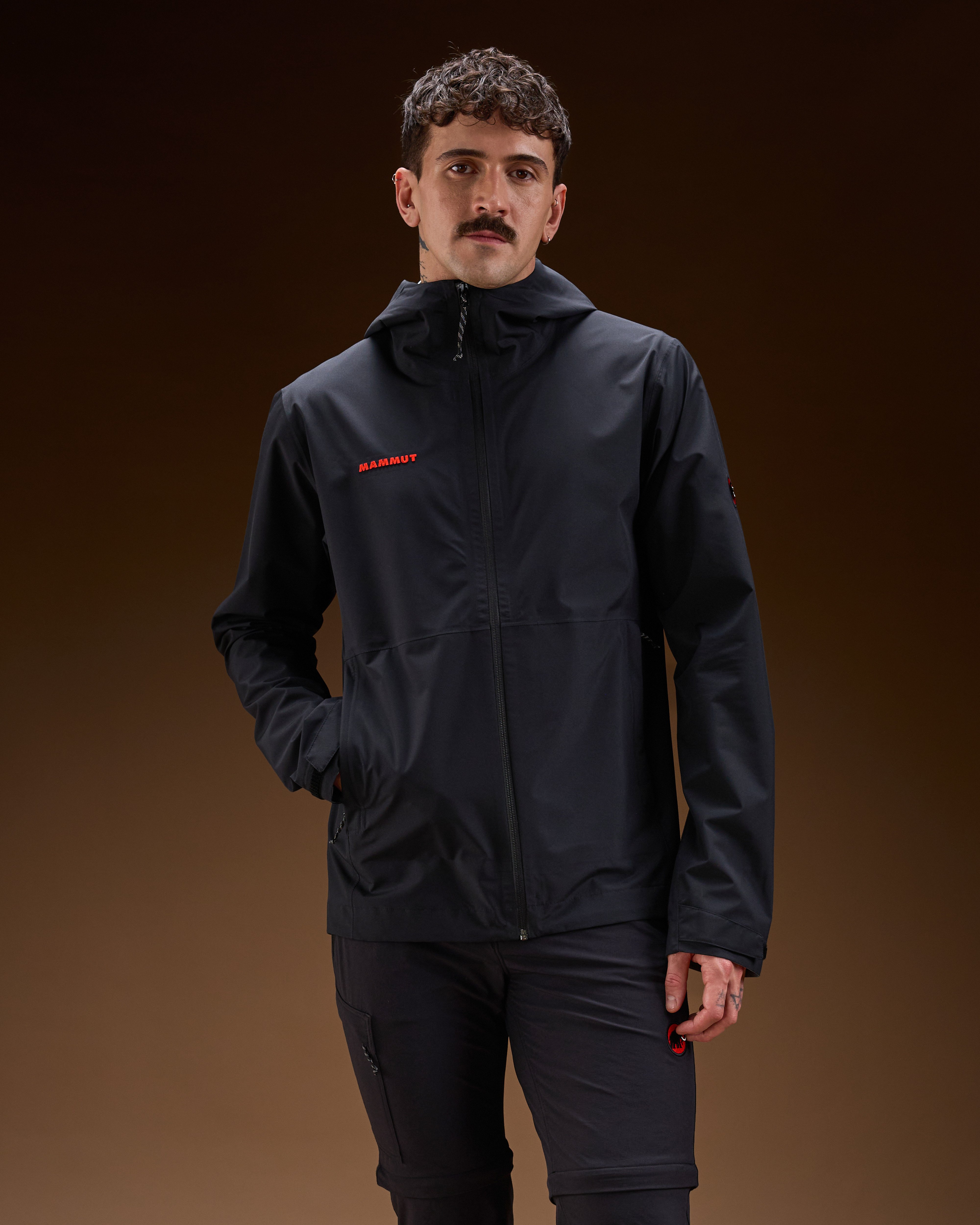 Mammut Linard Light HS Hooded Jacket Men Classic, black - Black