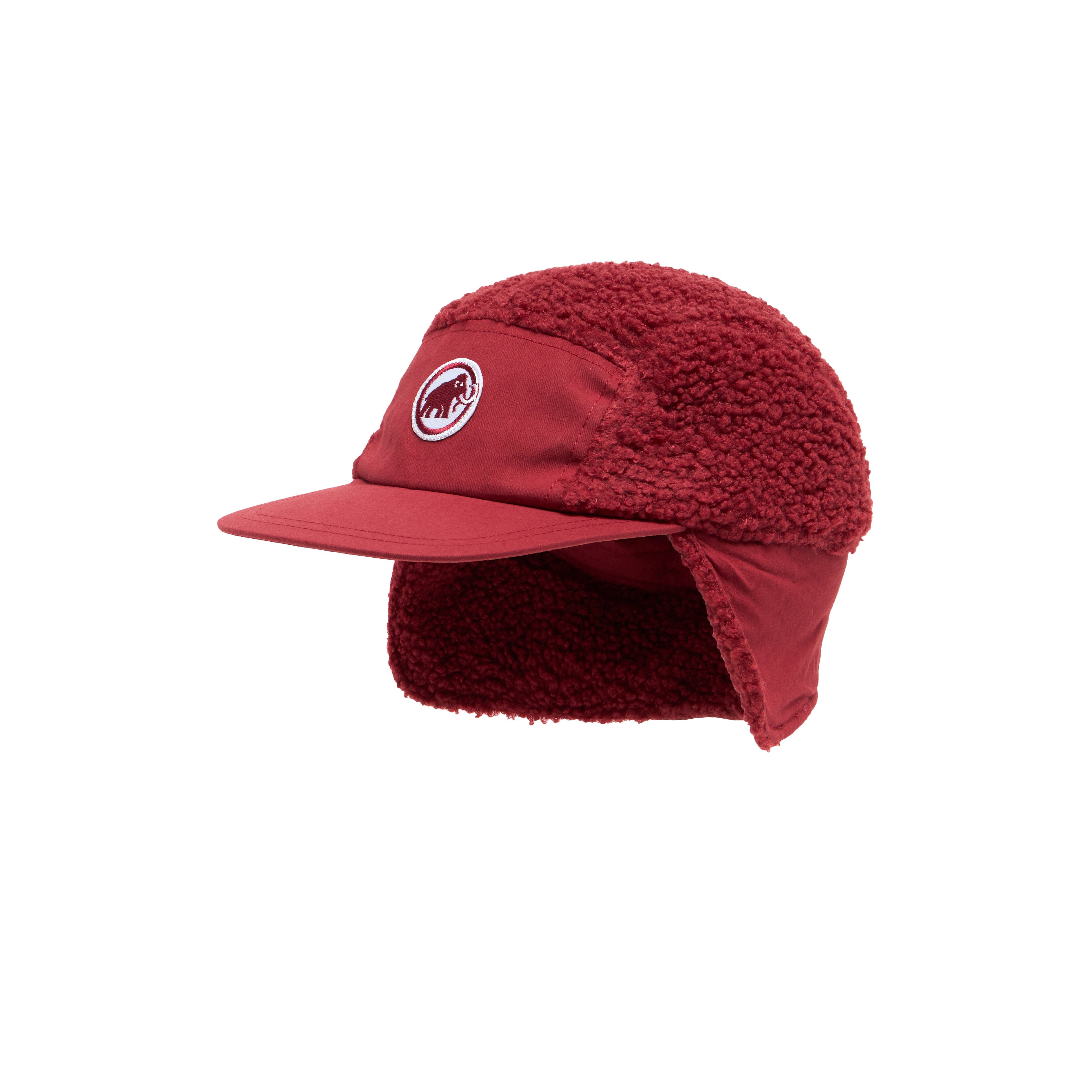 Mammut Mammut Fleece Cap Kids - Dark mammut red/Tschiel/Tschiel-marine - Thumbnail