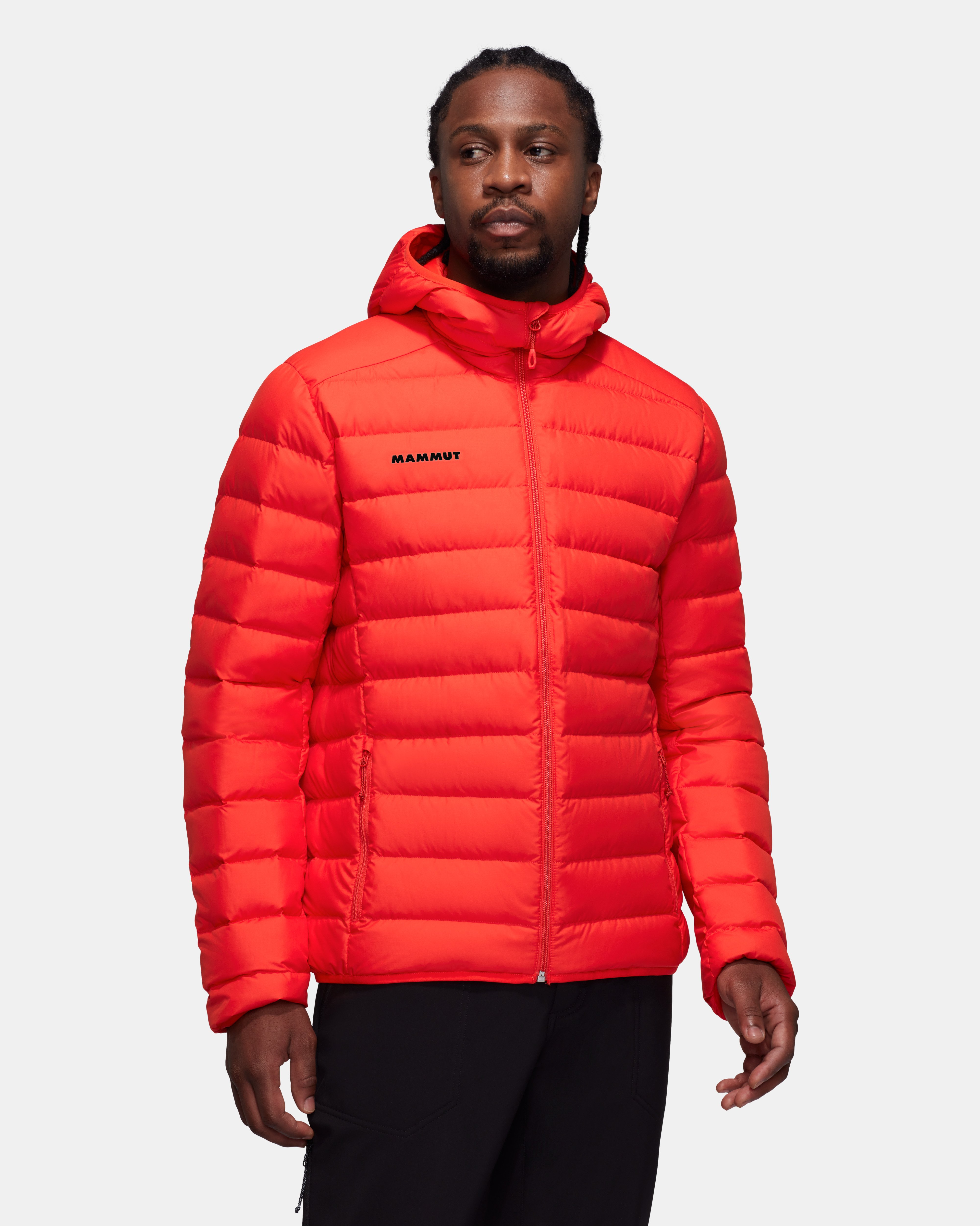 Mammut Waymarker IN Hooded Jacket Men, mammut red - Mammut red - Model front view