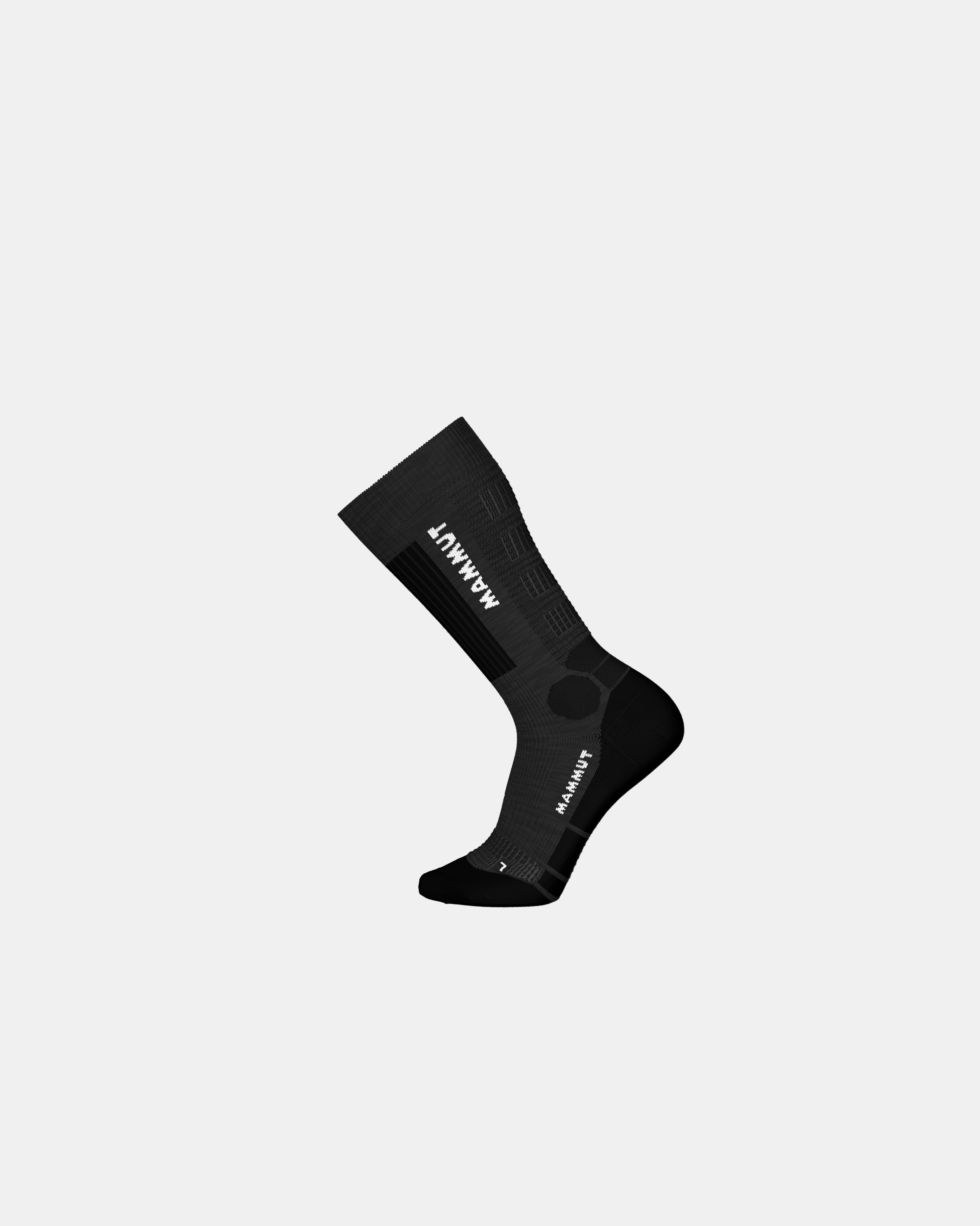 Mammut Mountaineering Merino High Socks, black-strata - Black-strata - Main image
