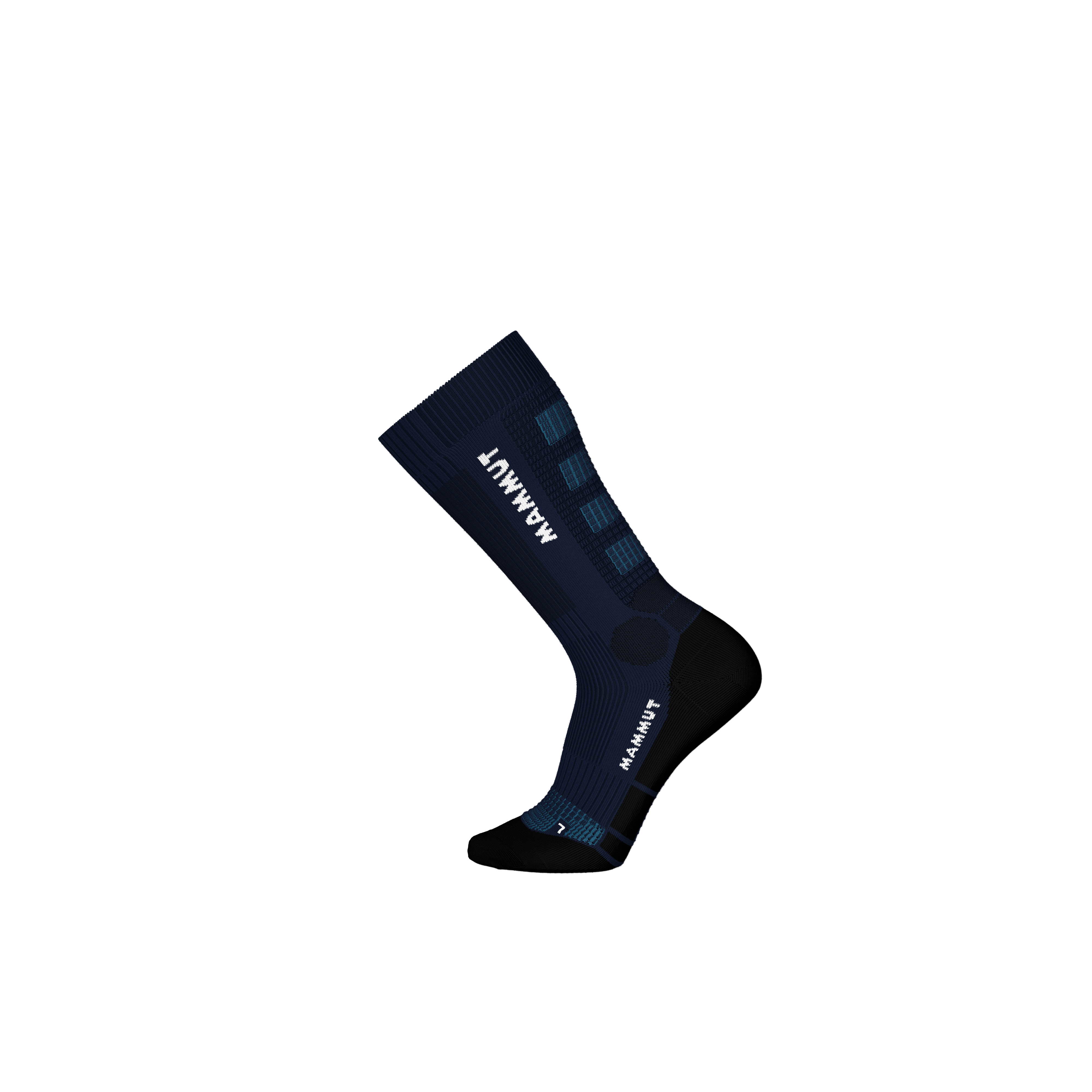 Mammut Mountaineering Merino High Socks, marine-eiger blue - Marine-eiger blue