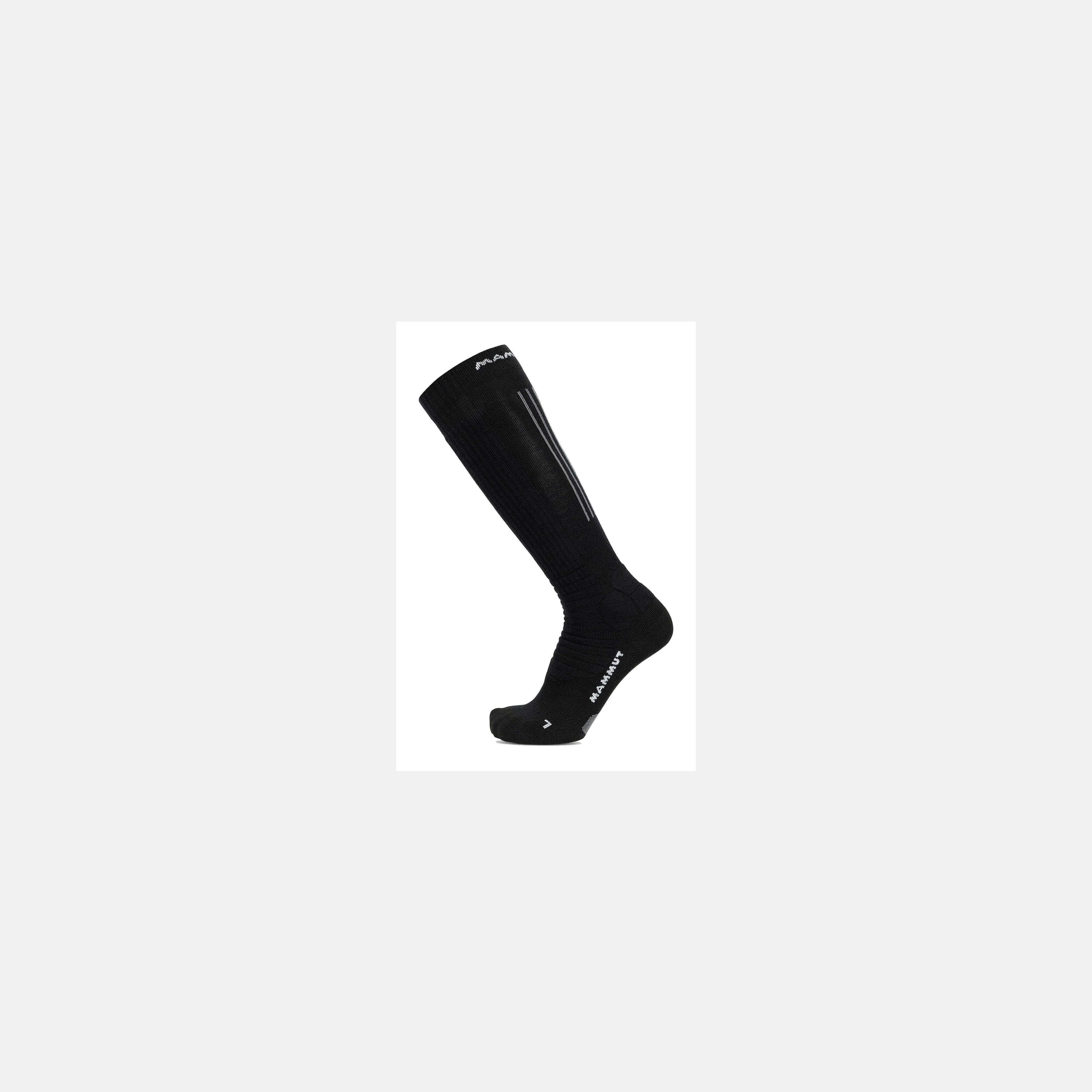 Mammut Ski Mountaineering Merino Knee Socks, black-strata - Black-strata - Main image