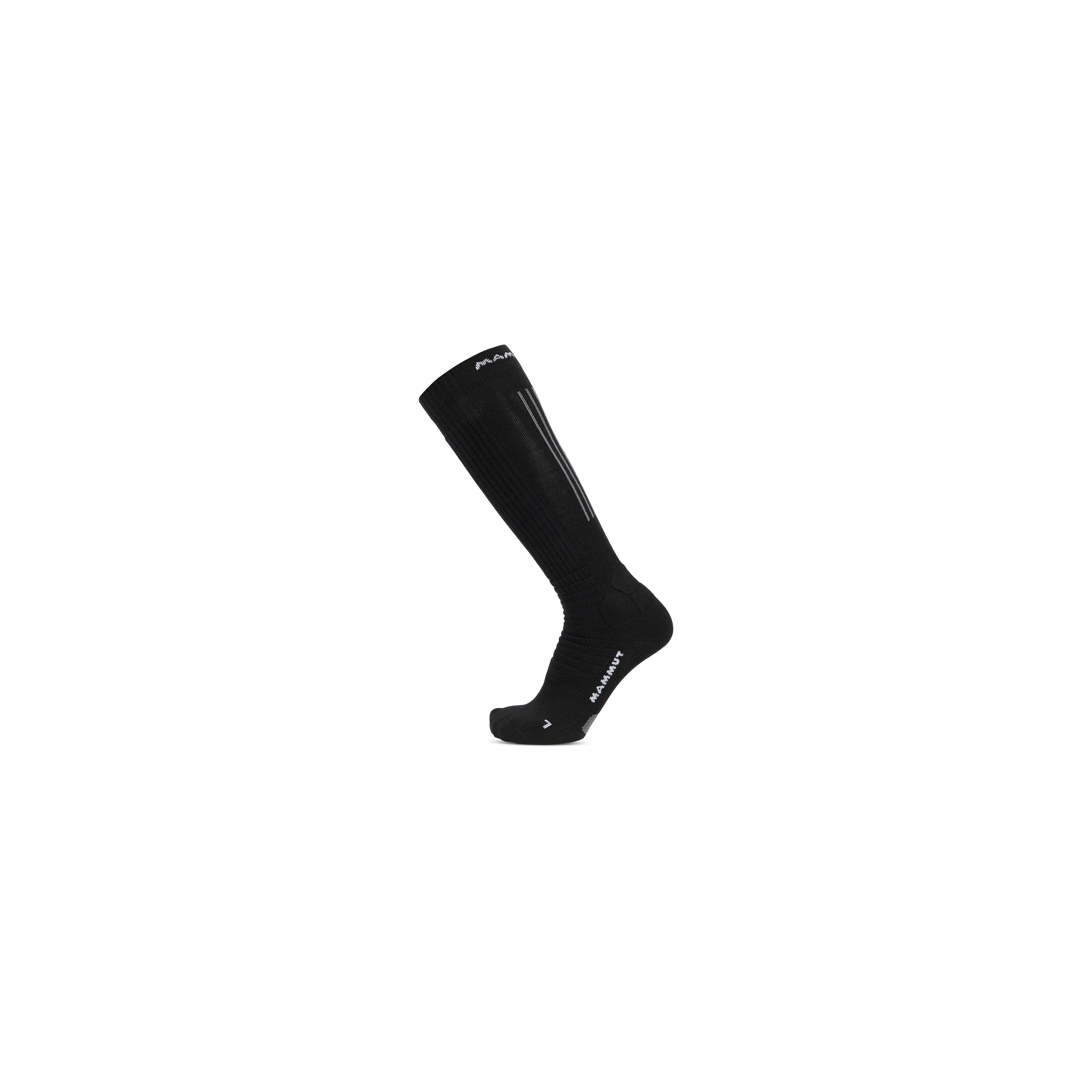 Mammut Ski Mountaineering Merino Knee Socks, black-strata - Black-strata - Main image