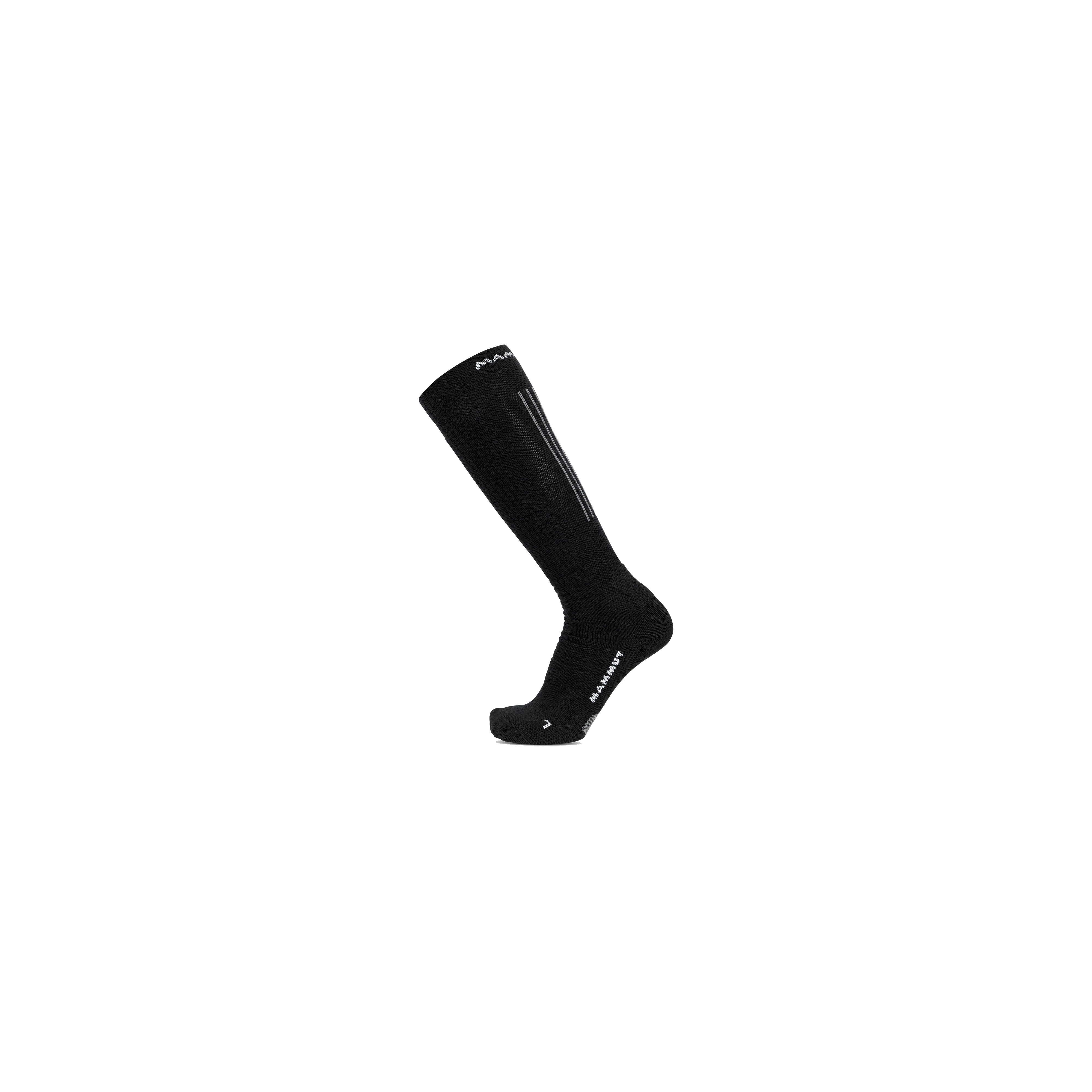 Mammut Ski Mountaineering Merino Knee Socks, black-strata - Black-strata