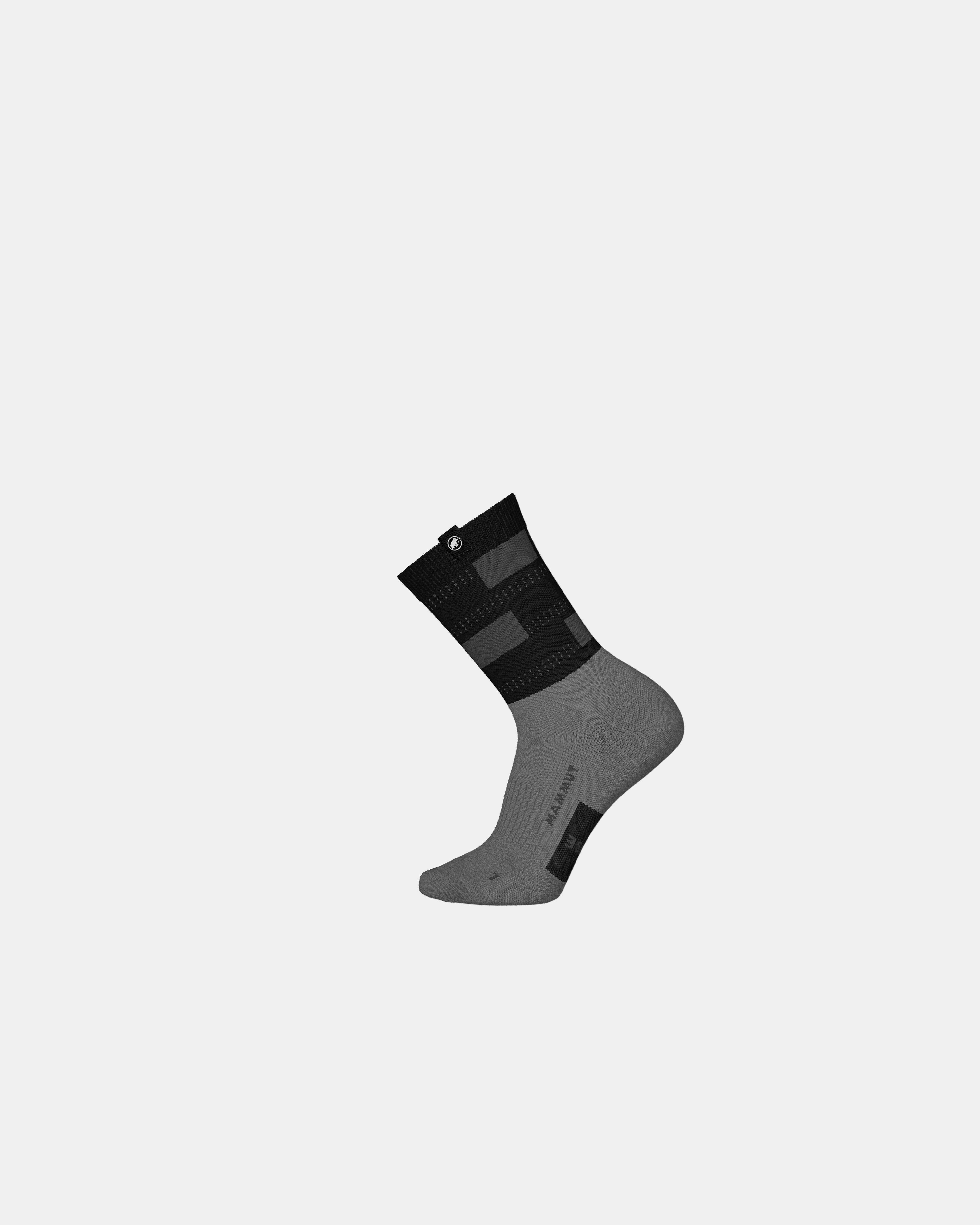 Mammut Hiking Merino Crew Socks, black-gabbro - Black-gabbro - Main image